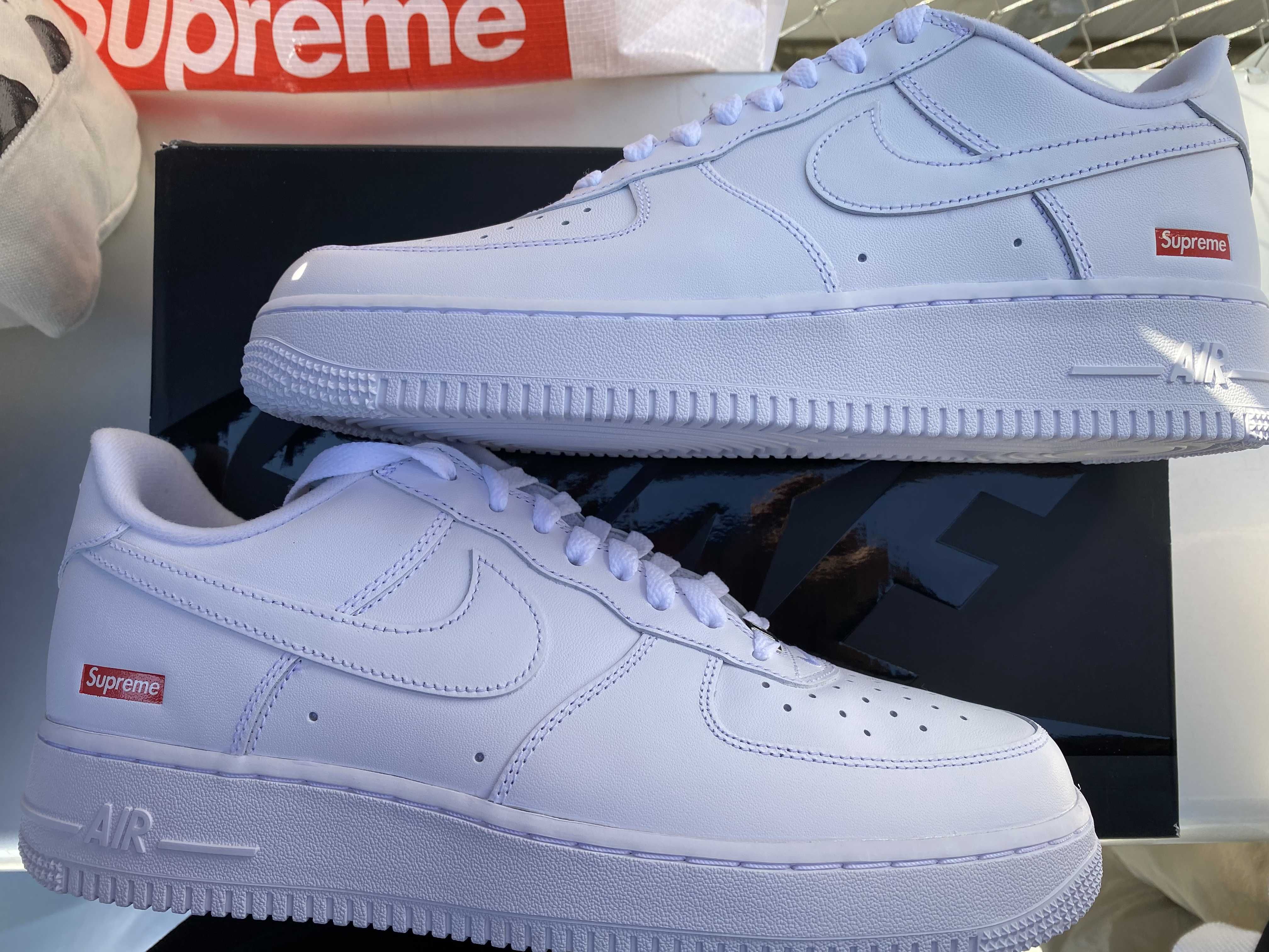 Supreme × Nike Air Force 1 Low "White"