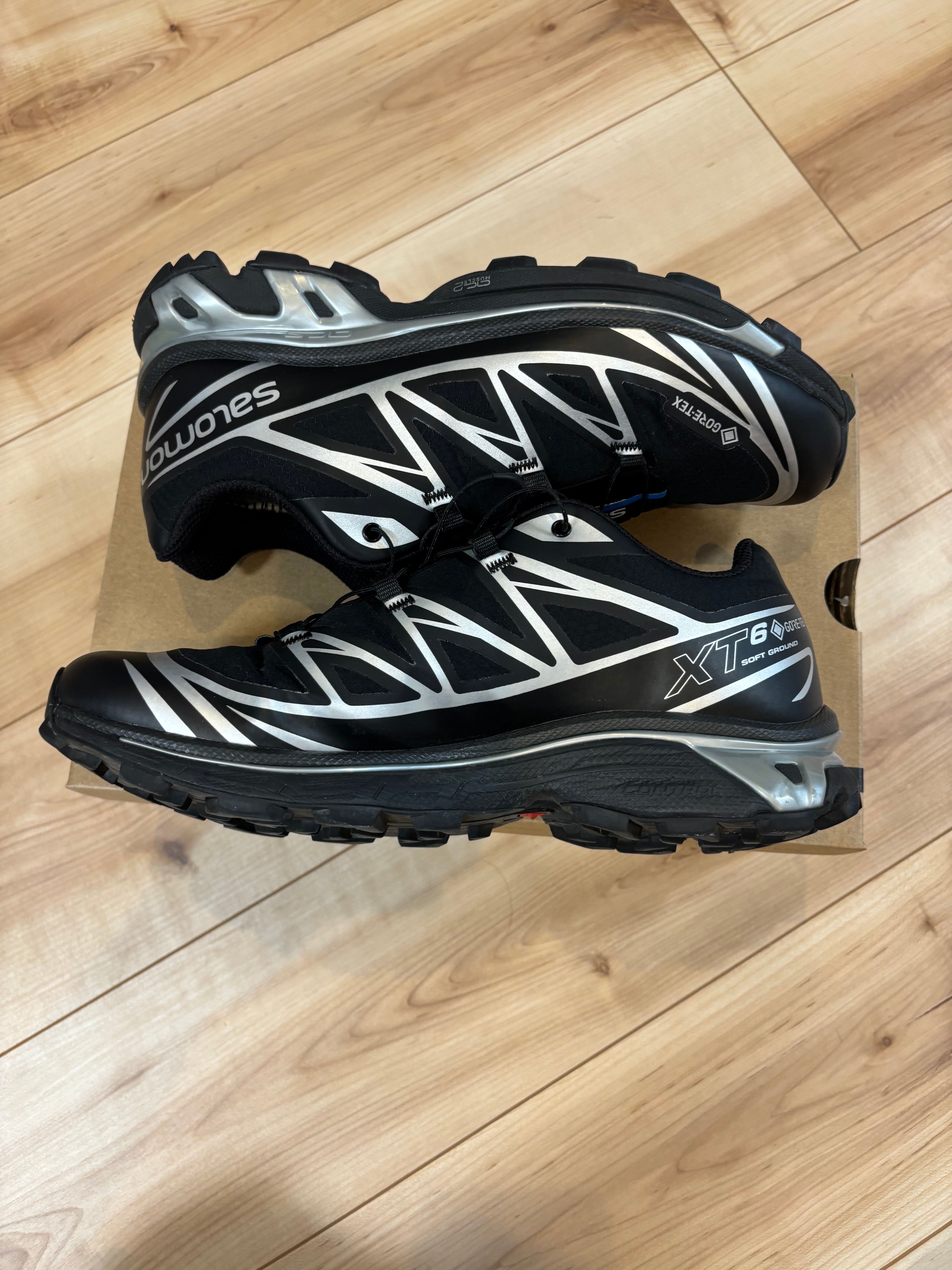 Salomon XT-6 GORE-TEX "Black/Footwear Silver"