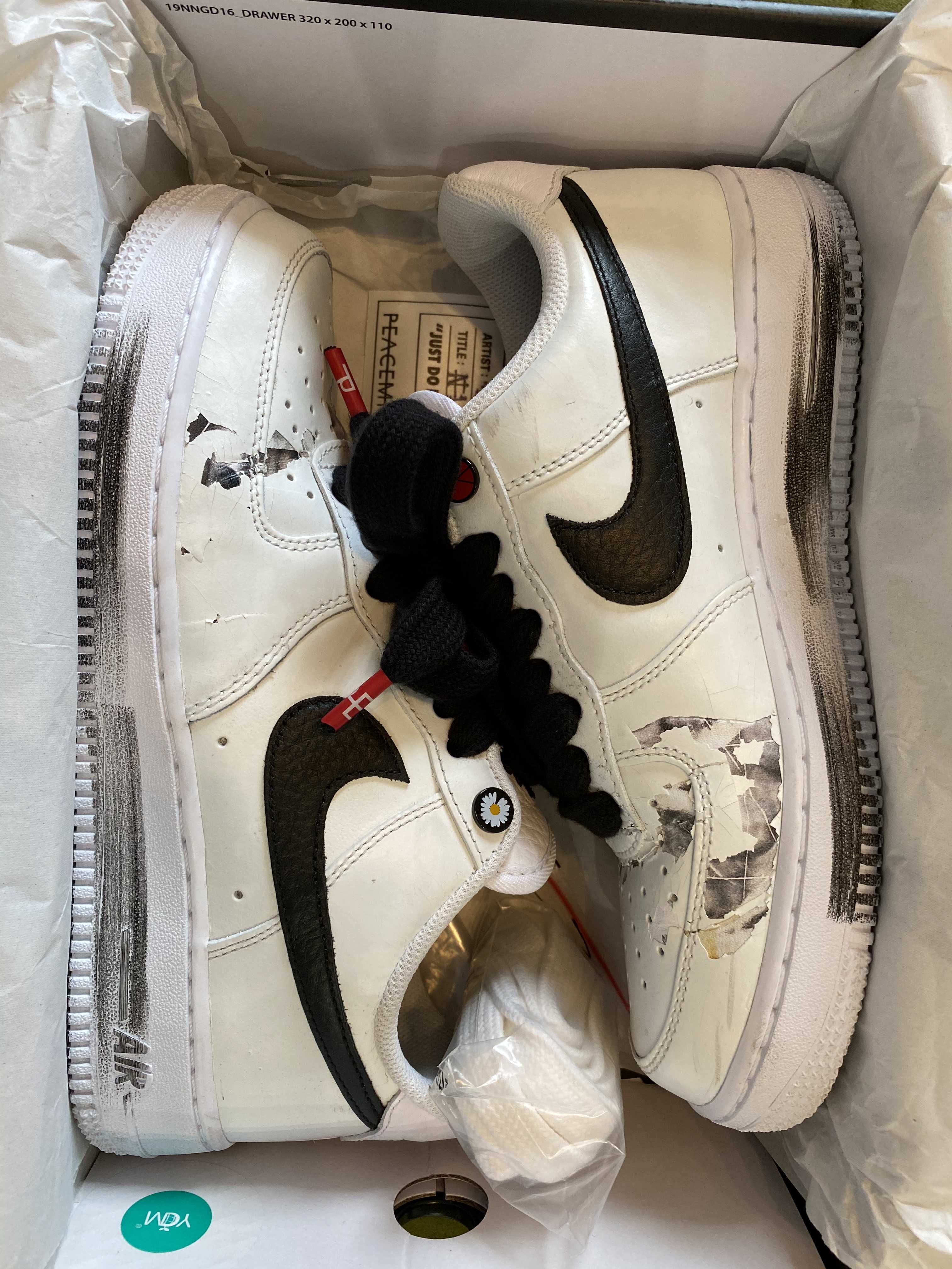 PEACEMINUSONE × Nike Air Force 1 Low "Para-noise/White/Black" / G-DRAGON