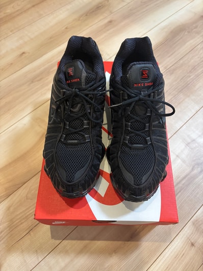 Nike Women's Shox TL "Black and Max Orange"