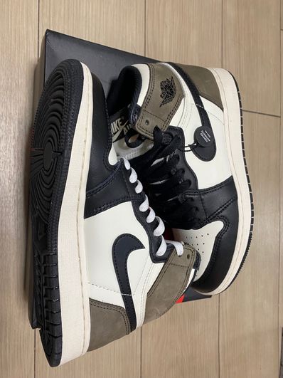 Nike GS Air Jordan 1 High OG "Sail/Dark Mocha/Black"
