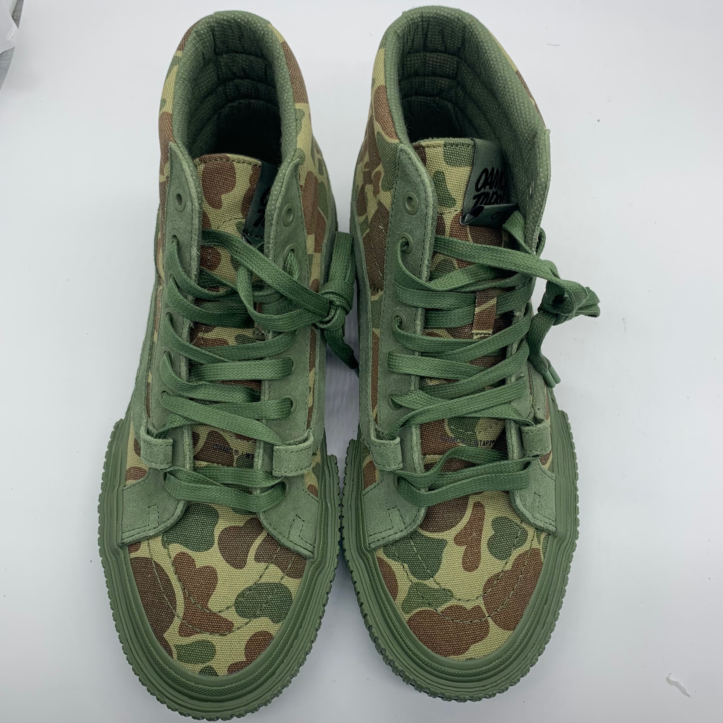 ダブルタップス × OAMC × OTW バイ バンズ スケートハイ GL ラグ "ダック カモ"