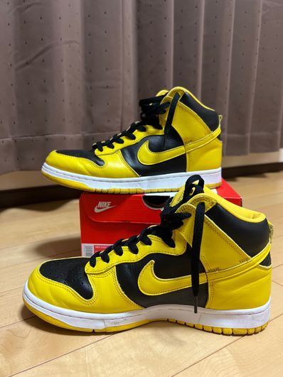Nike Dunk High "Black/Varsity Maize"