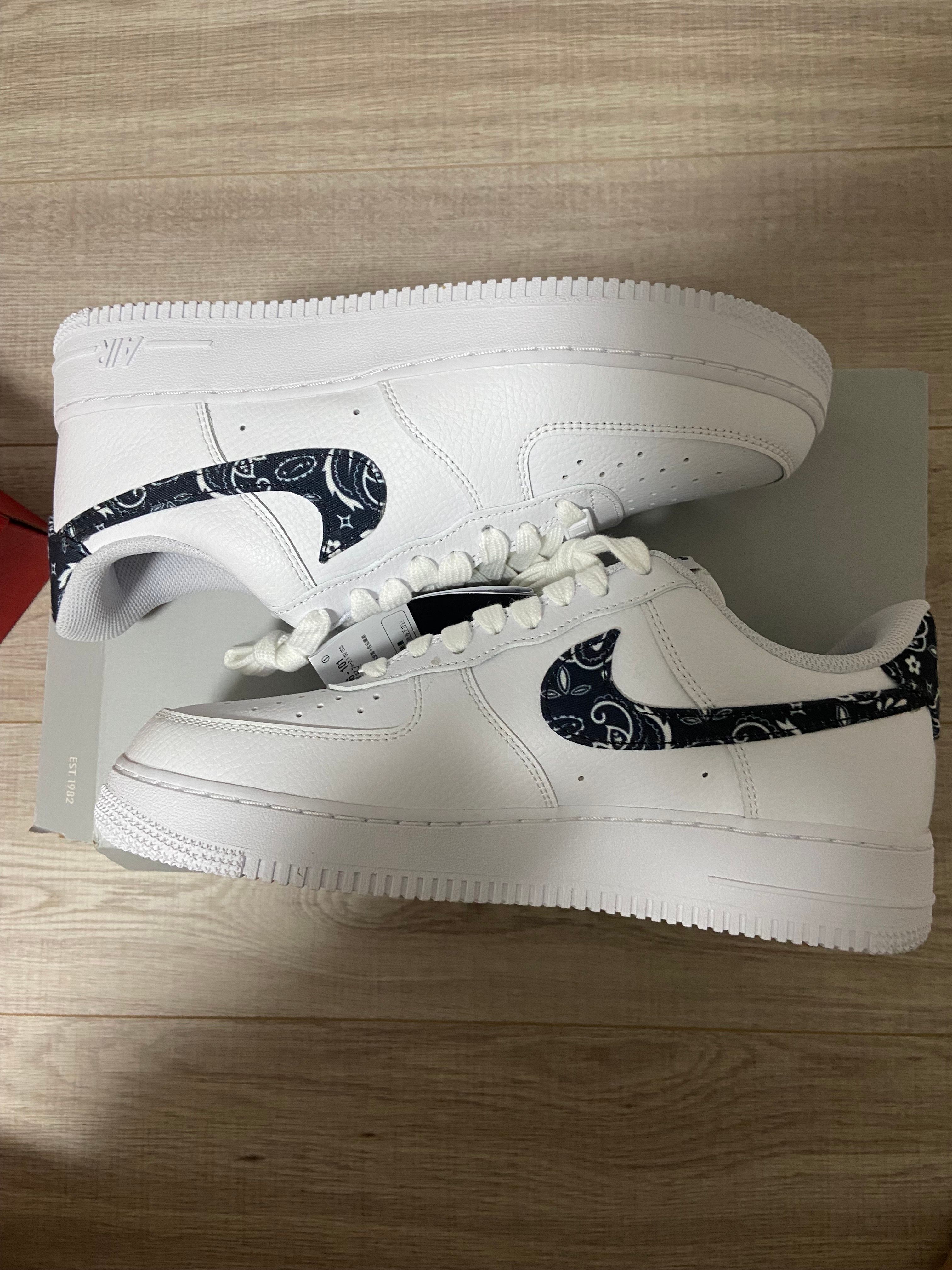 Nike Women's Air Force 1 Low '07 Essential "Black Paisley"