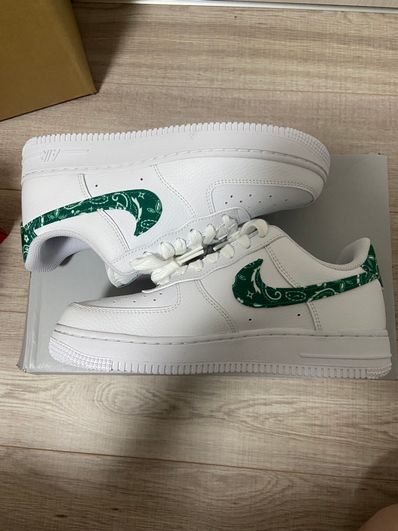 Nike Women's Air Force 1 Low '07 Essential "Green Paisley"