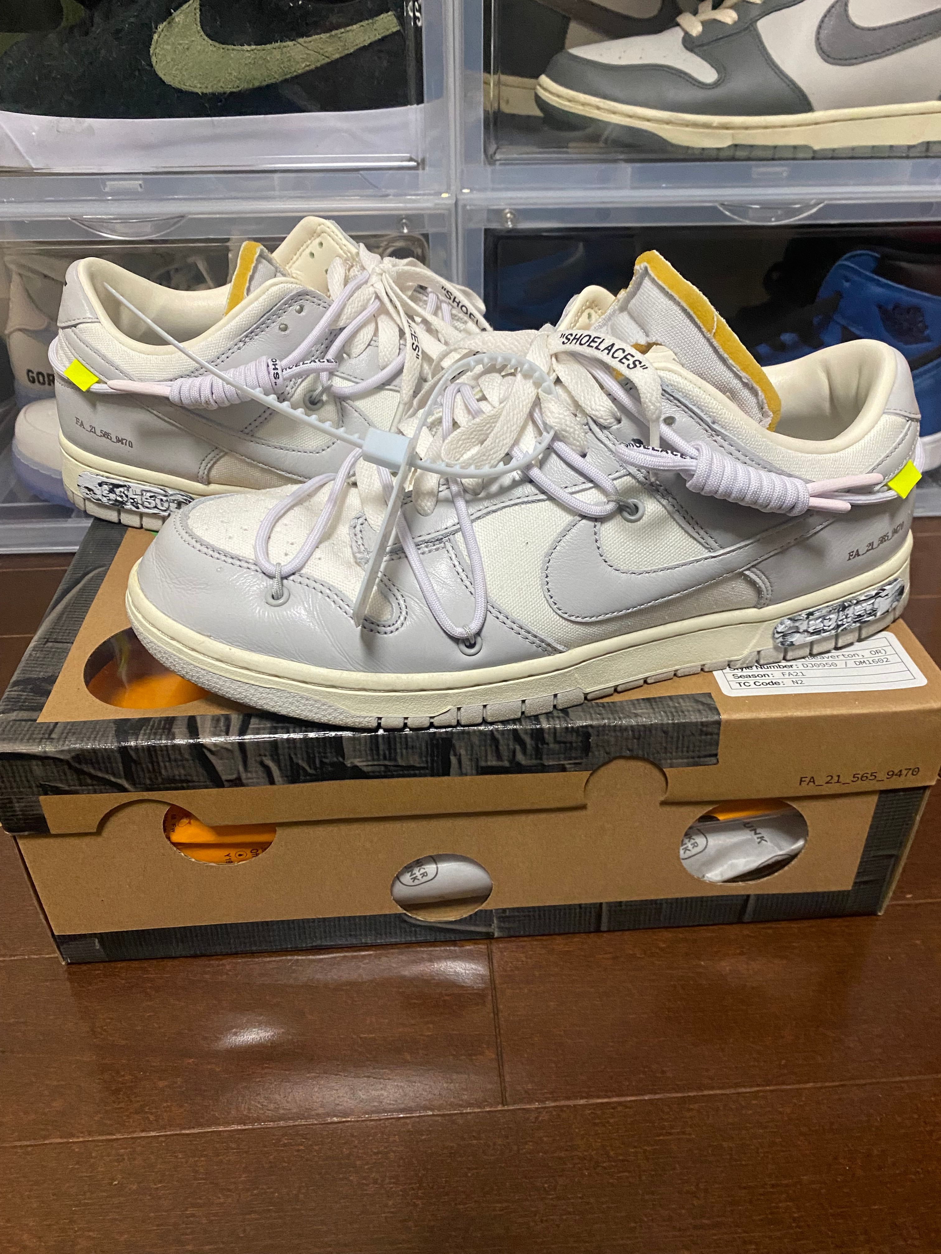 Off-White × Nike Dunk Low 1 of 50 "Lot.49"