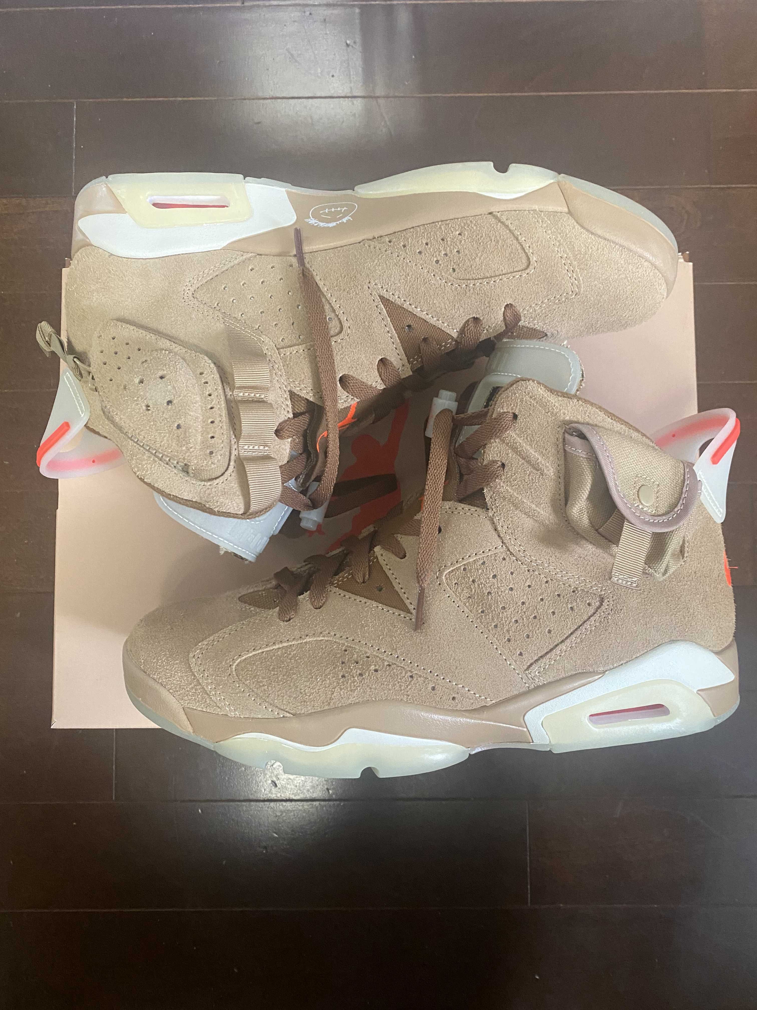 Travis Scott × Nike Air Jordan 6 "British Khaki"
