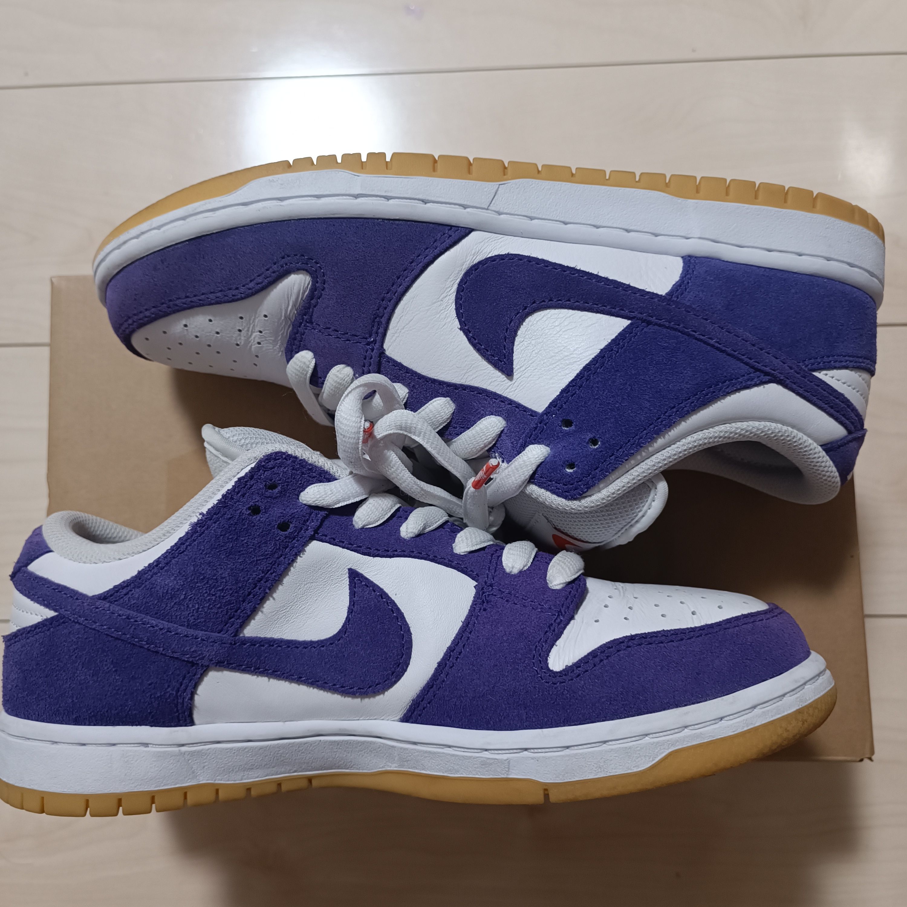 Nike SB Dunk Low Pro ISO Orange Label "Court Purple Gum"