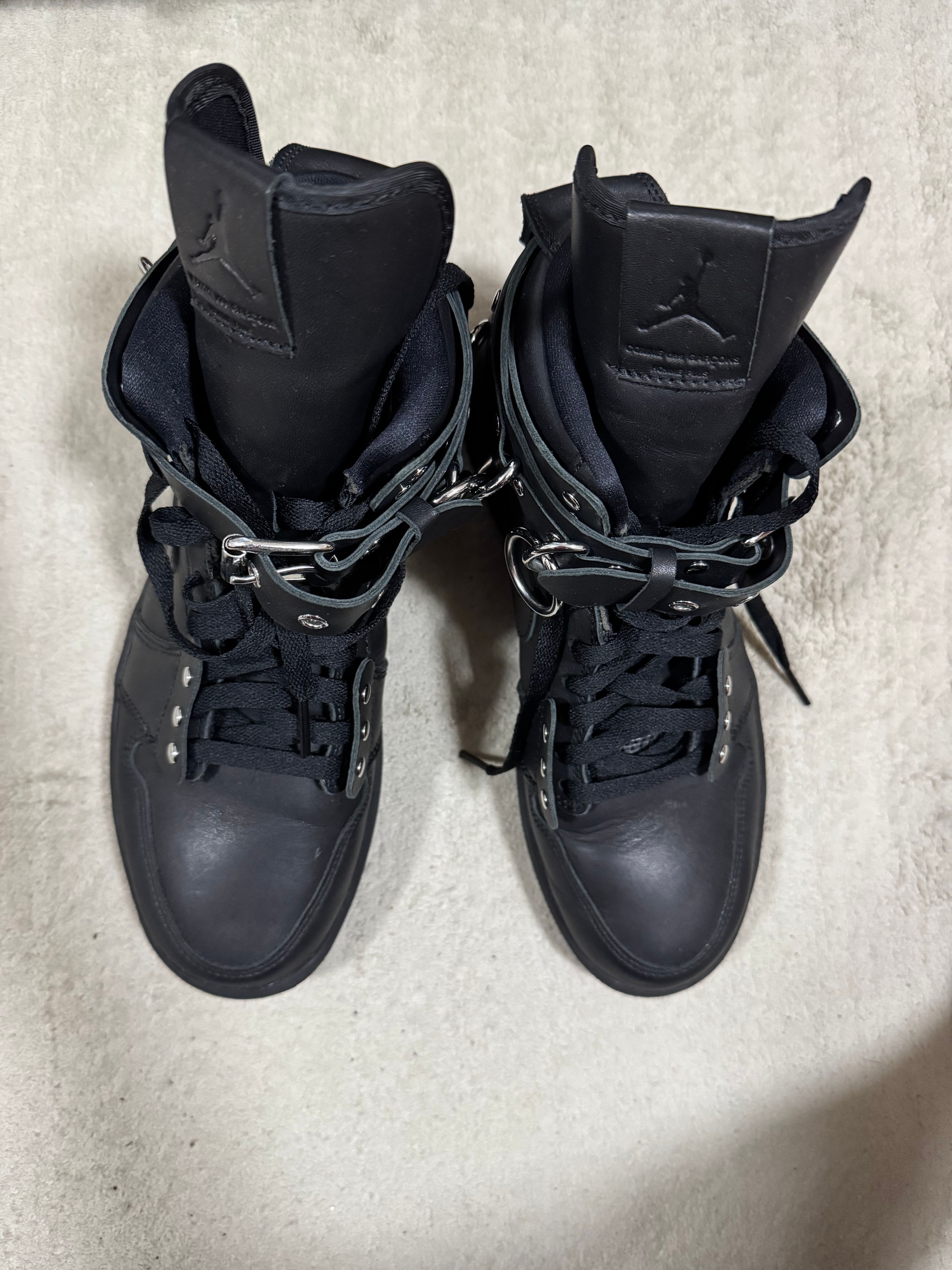【美品】ナイキ　コムデギャルソン　エアジョーダン1 27cm COMME des GARÇONS × Nike Air Jordan 1 High 