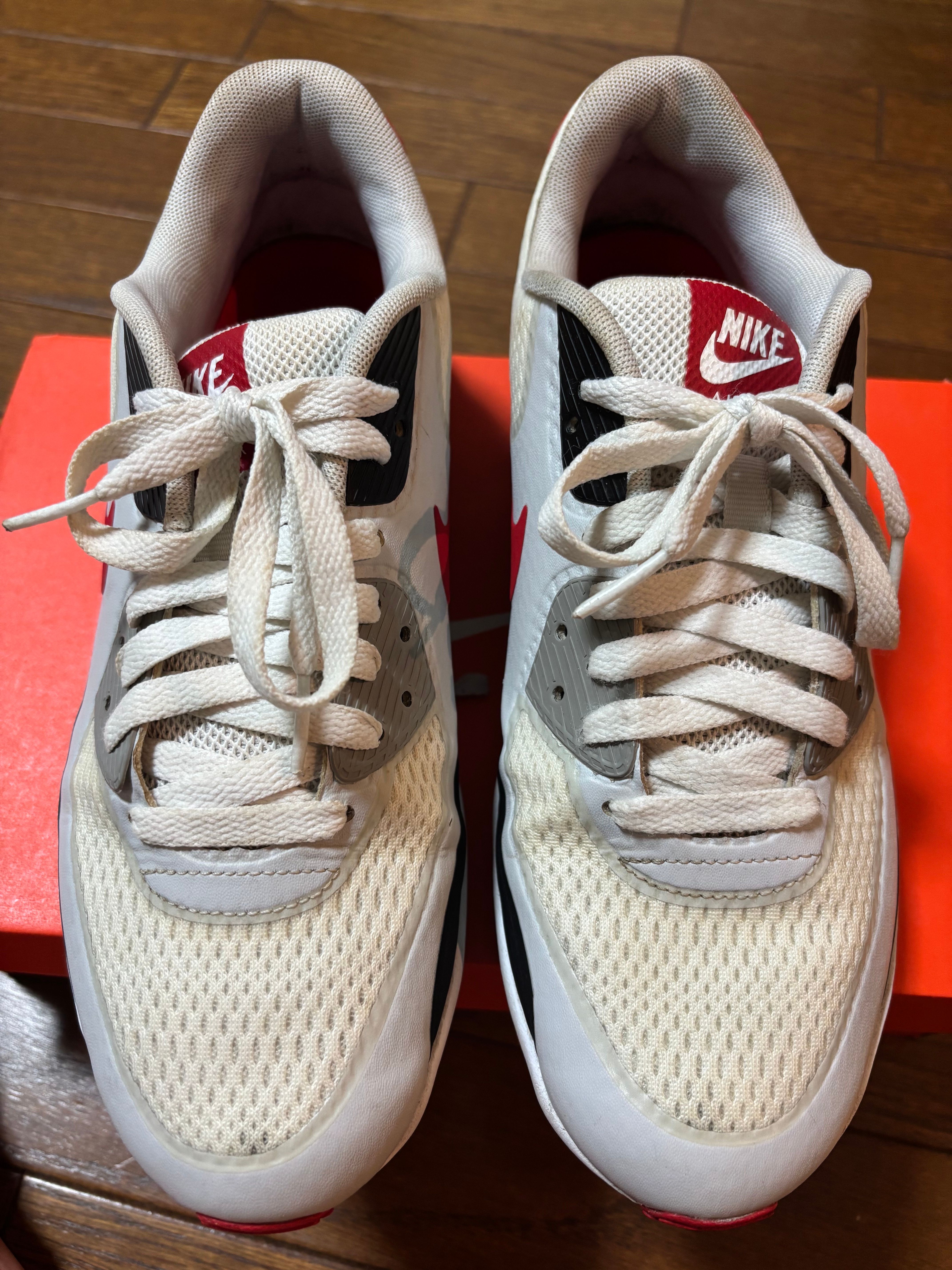 Nike Air Max 90 Golf "White Black University Red" (2023)