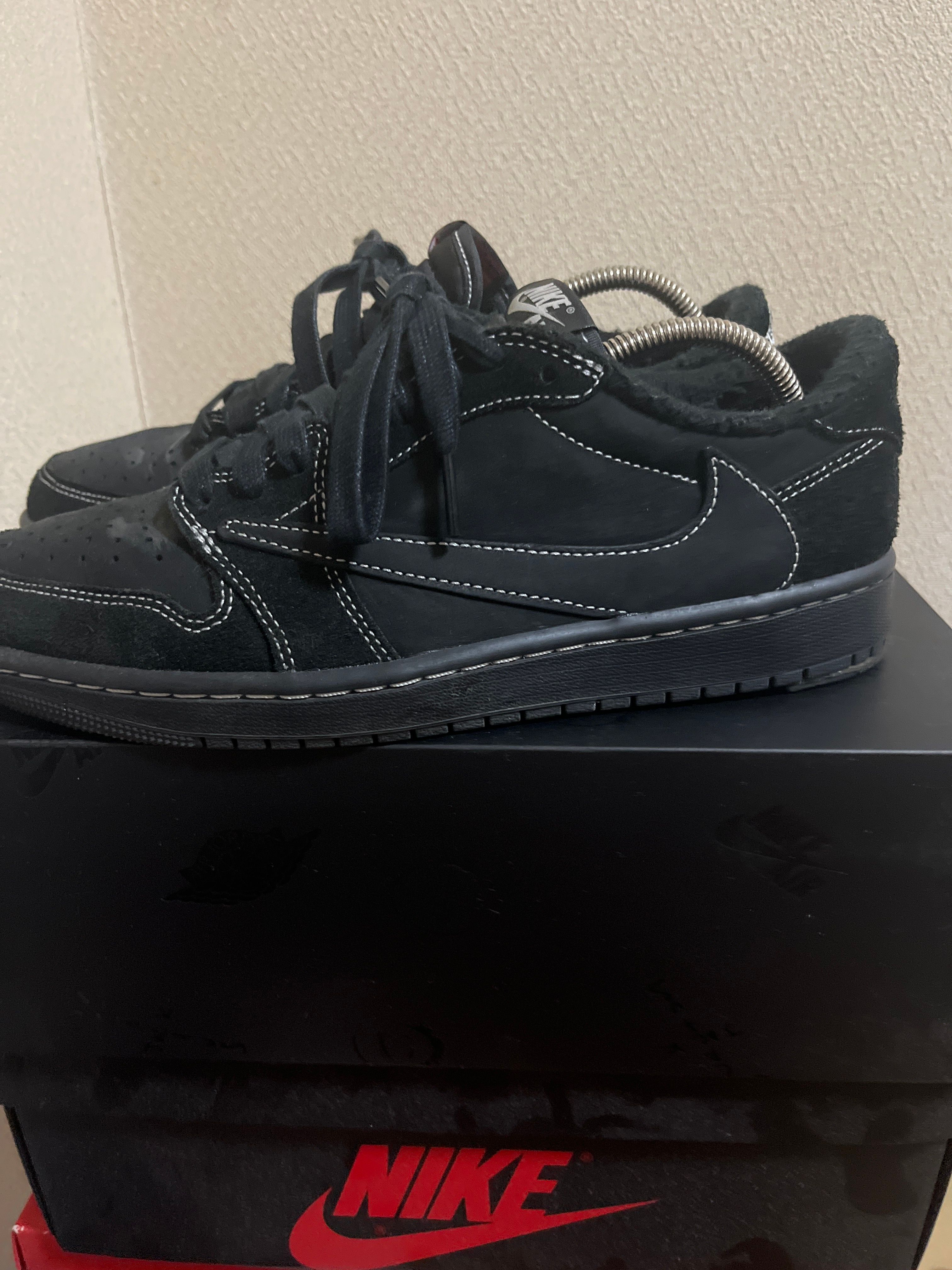 Travis Scott × Nike Air Jordan 1 Low OG SP "Black Phantom"