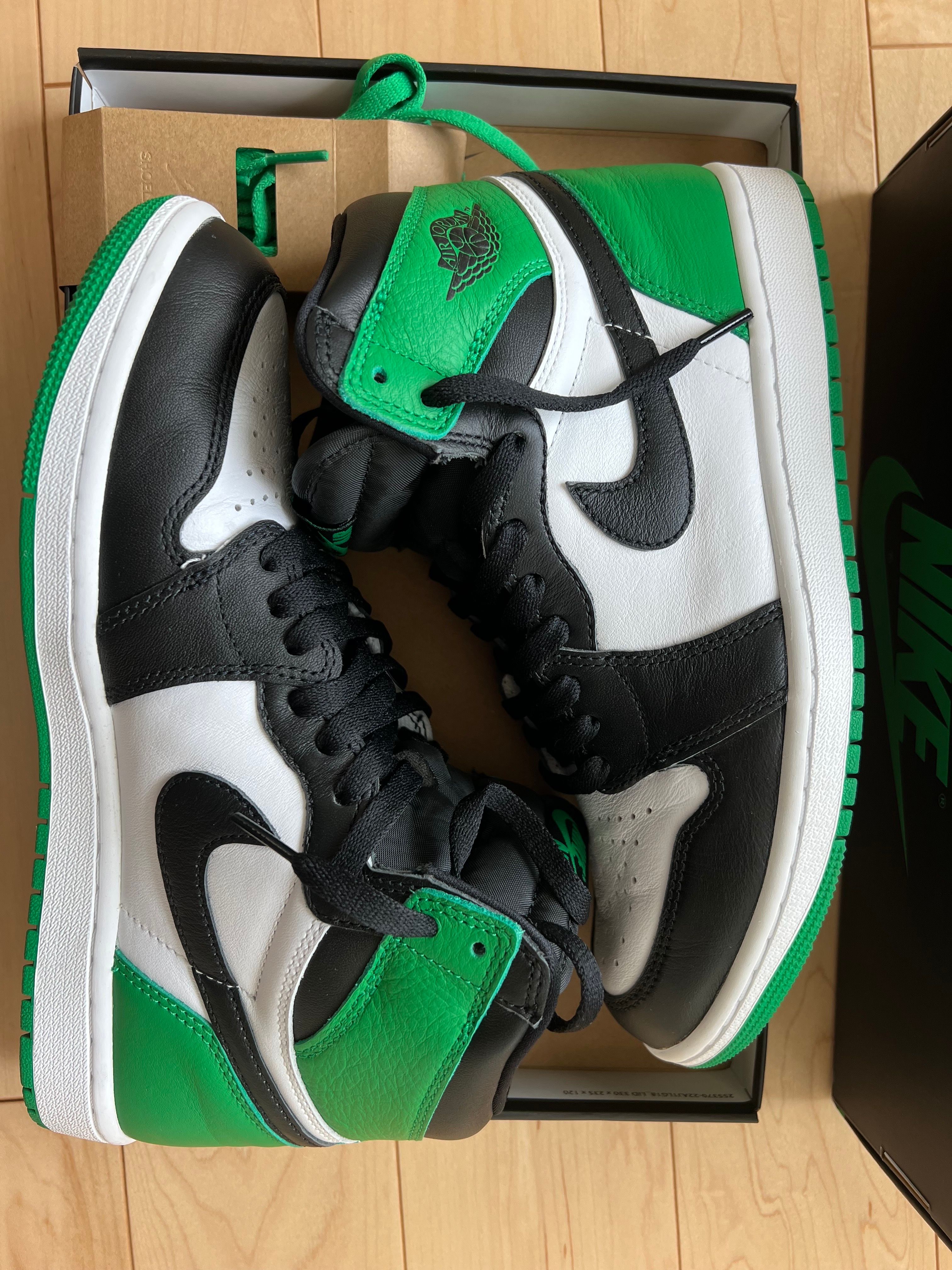Nike Air Jordan 1 Retro High OG "Celtics/Black and Lucky Green" (2023)