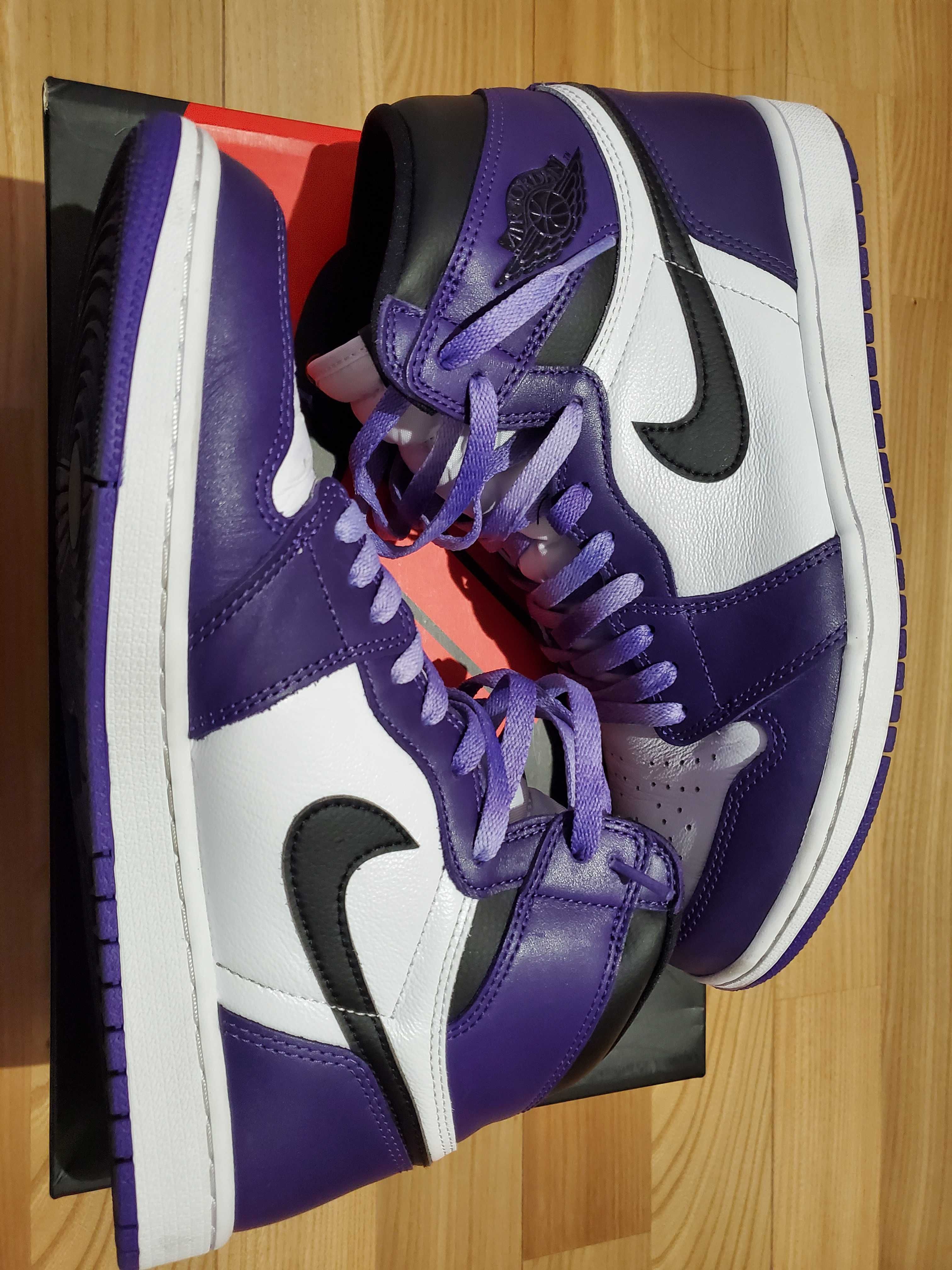 Nike Air Jordan 1 Retro High OG "Court Purple White/Black" (2020)   
