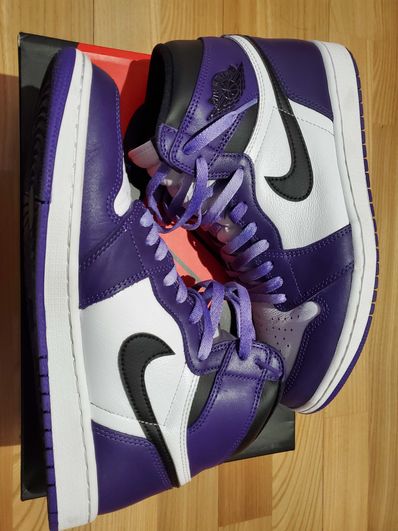 Nike Air Jordan 1 Retro High OG "Court Purple White/Black" (2020)