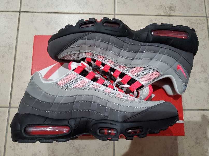 Nike Air Max 95 "White/Solar Red"
