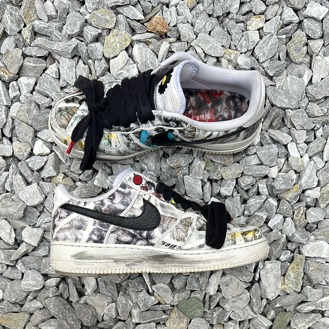 PEACEMINUSONE × Nike Air Force 1 Low "Para-noise/White/Black" / G-DRAGON