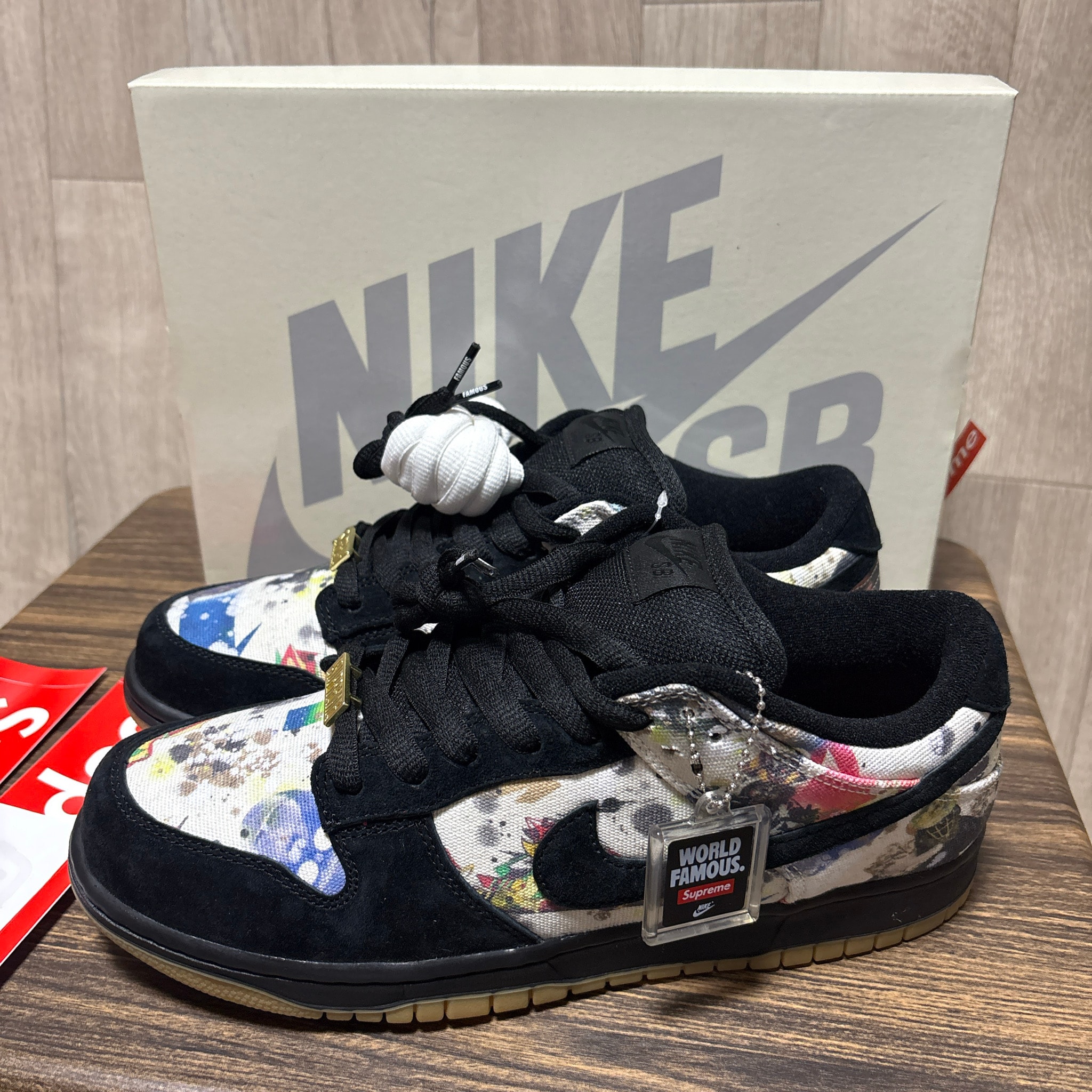 Supreme × Nike SB Dunk Low "Rammellzee"