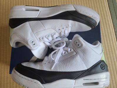 Fragment × Nike Air Jordan 3 "White/Black"