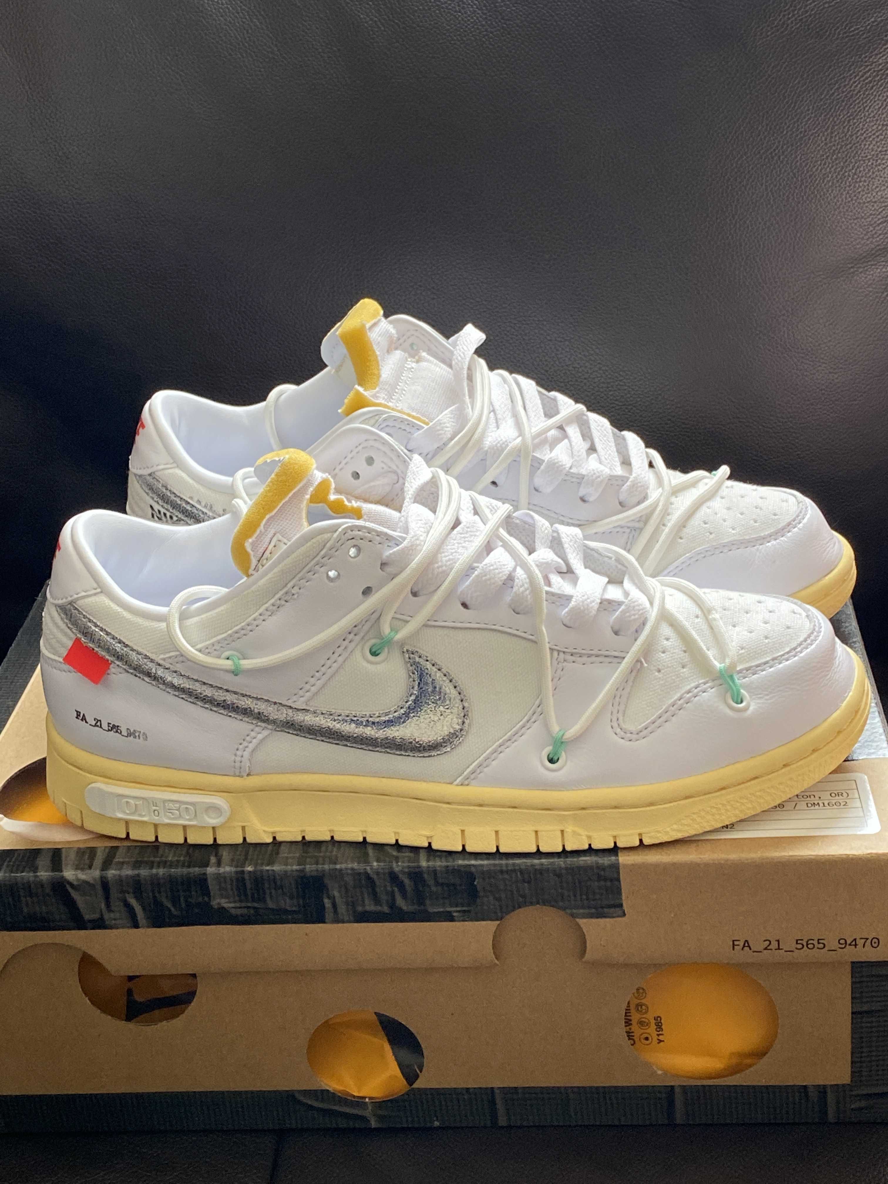 Off-White × Nike Dunk Low 1 of 50 "Lot.1"