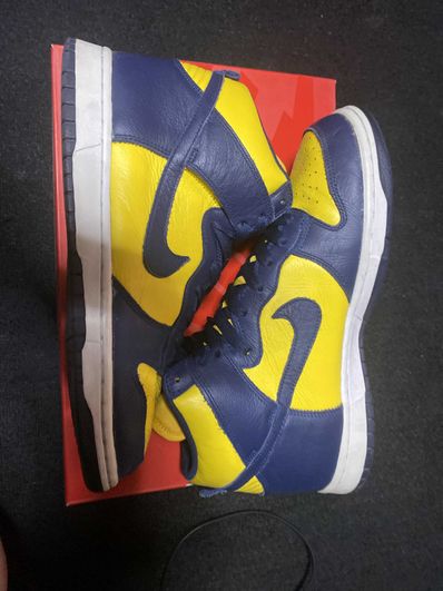 NIKE DUNK HIGH "MICHIGAN" (2016)