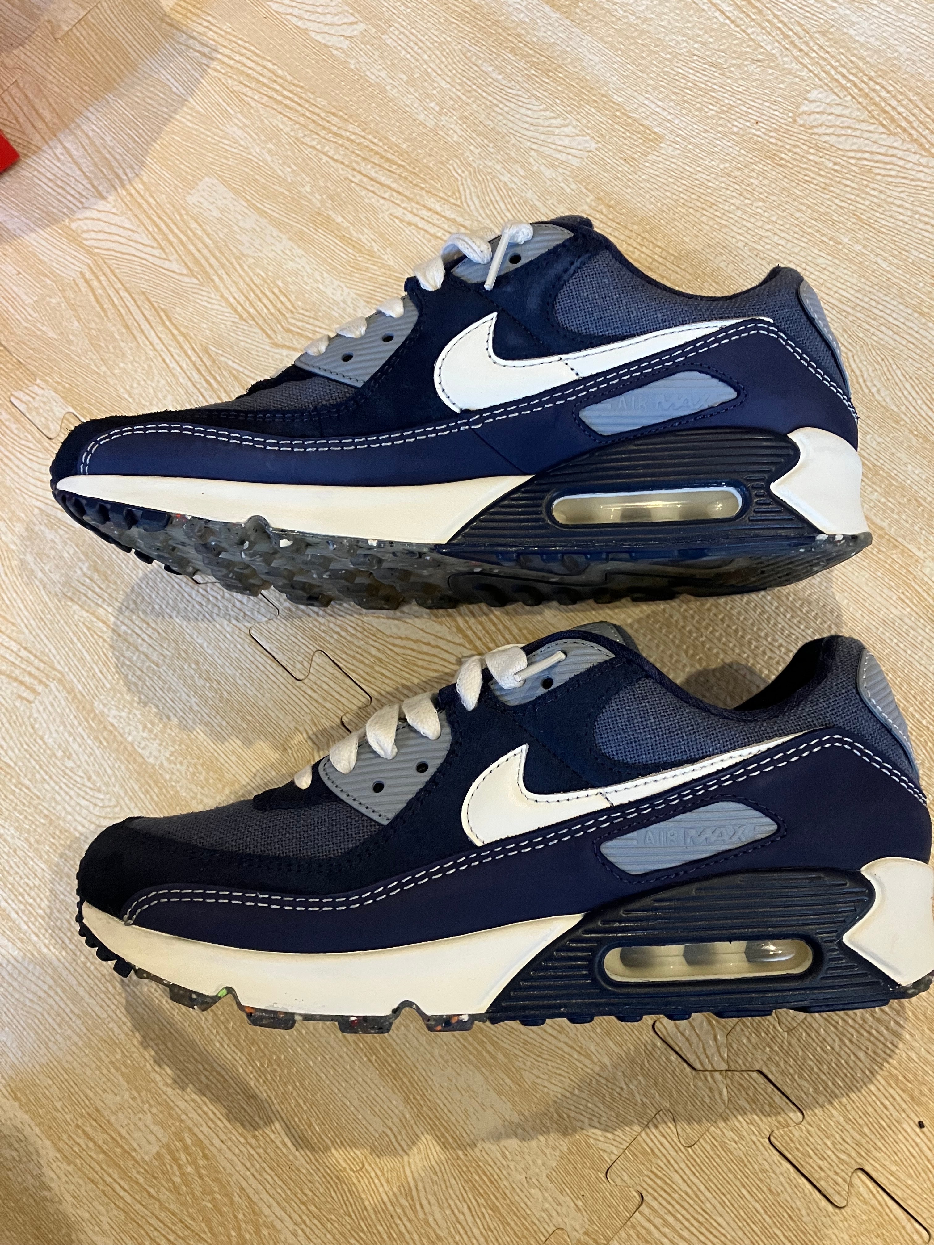 NIKE AIR MAX 90 "DIFFUSED BLUE/SAIL/MIDNIGHT NAVY/OBSIDIAN MIST"