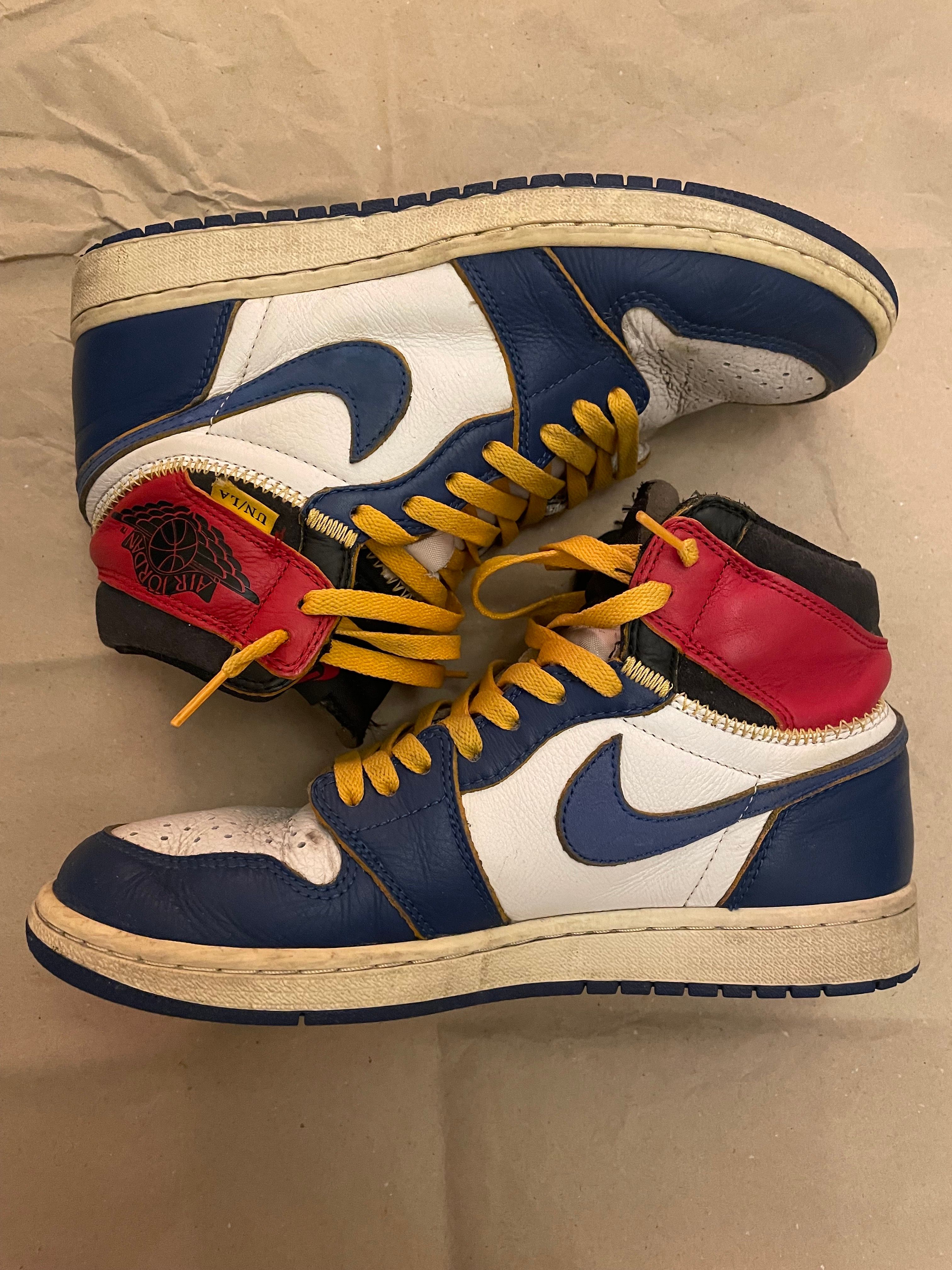 Union × Nike Air Jordan 1 Retro High OG NRG "Storm Blue/Varsity Red"