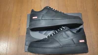 Supreme × Nike Air Force 1 Low "Black"