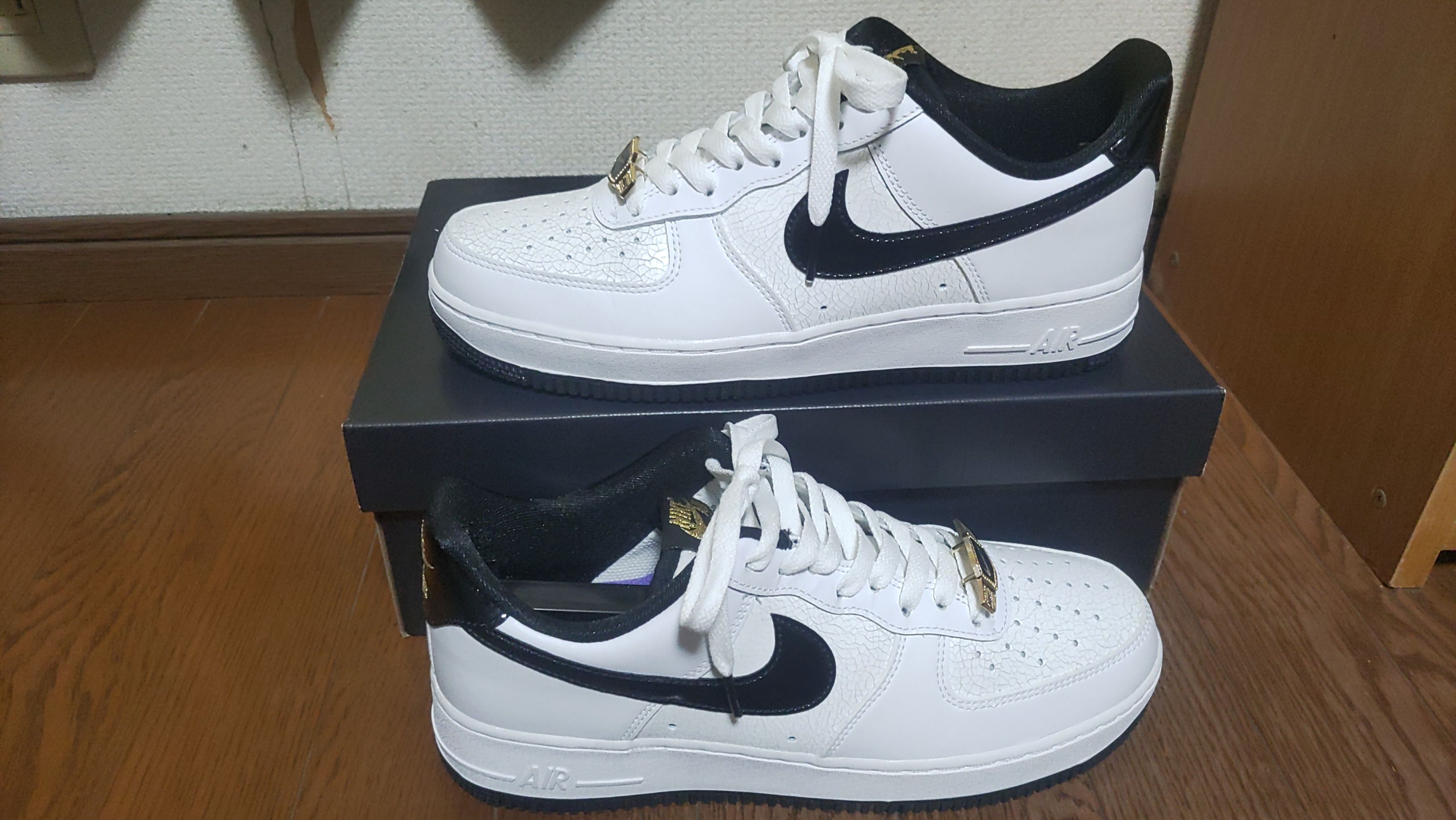 Nike Air Force 1 Low '07 LV8 "World Champ/White and Black"