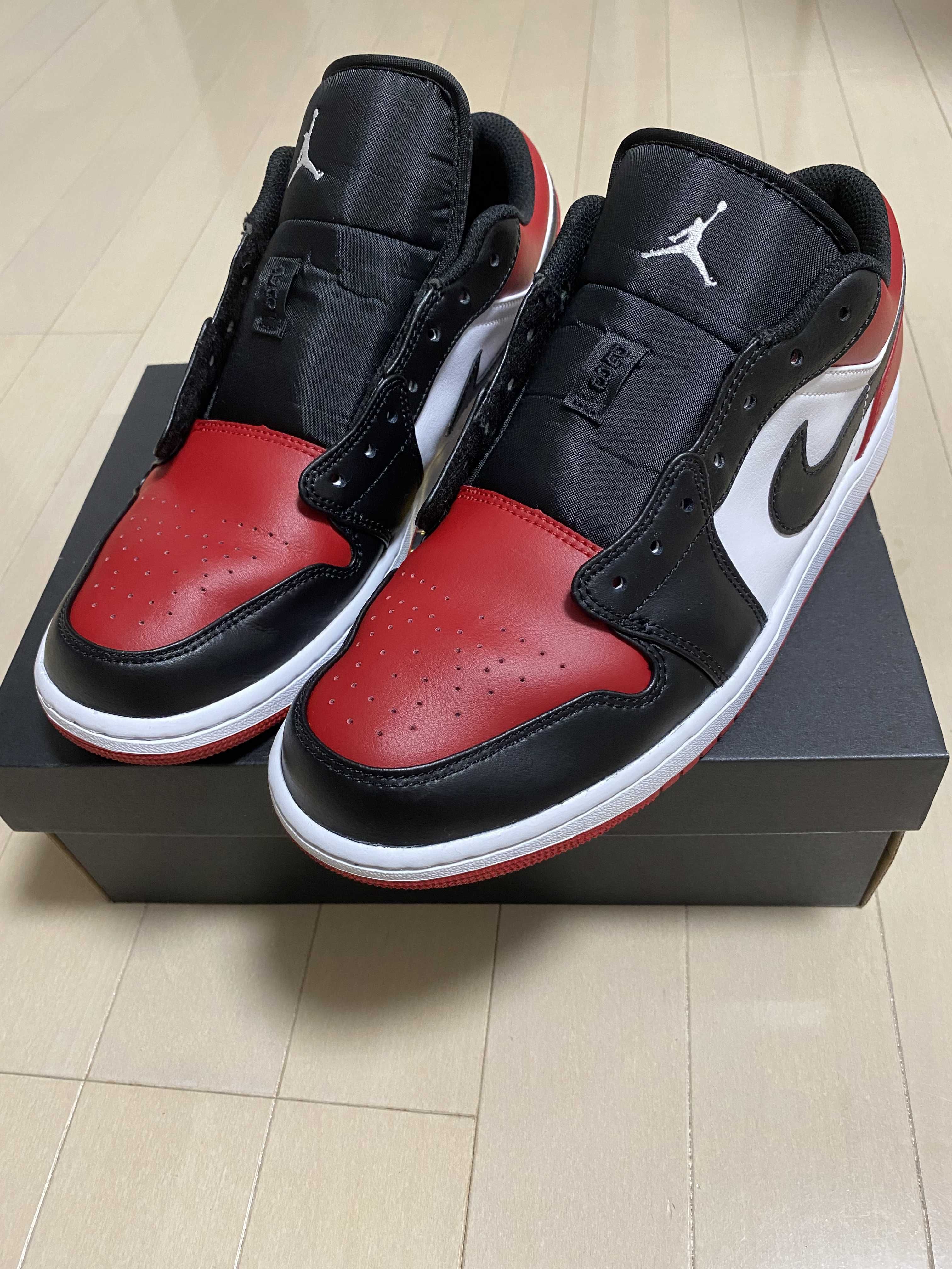 Nike Air Jordan 1 Low "Bred Toe"