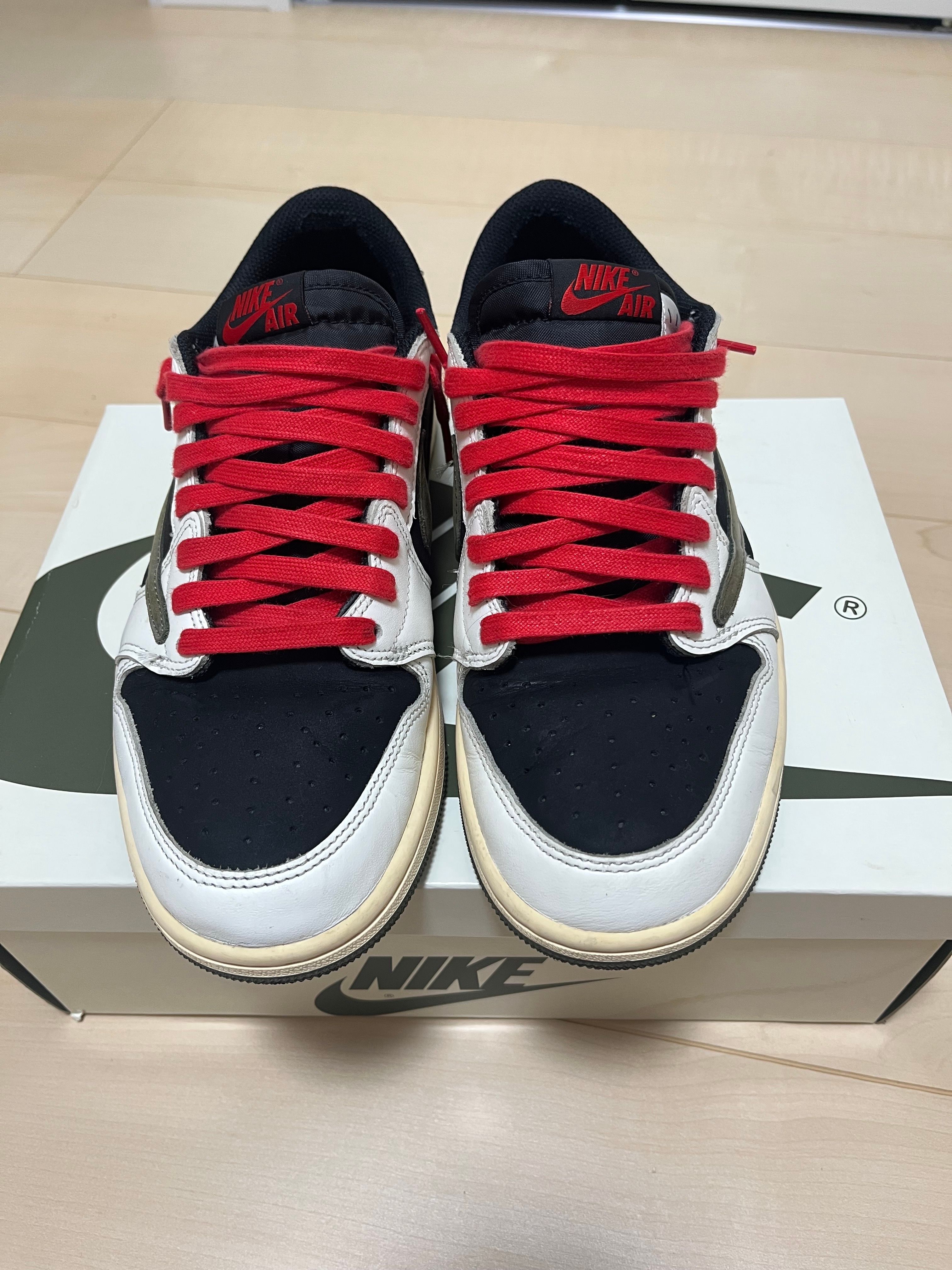 Travis Scott × Nike Women's Air Jordan 1 Low OG "Medium Olive"