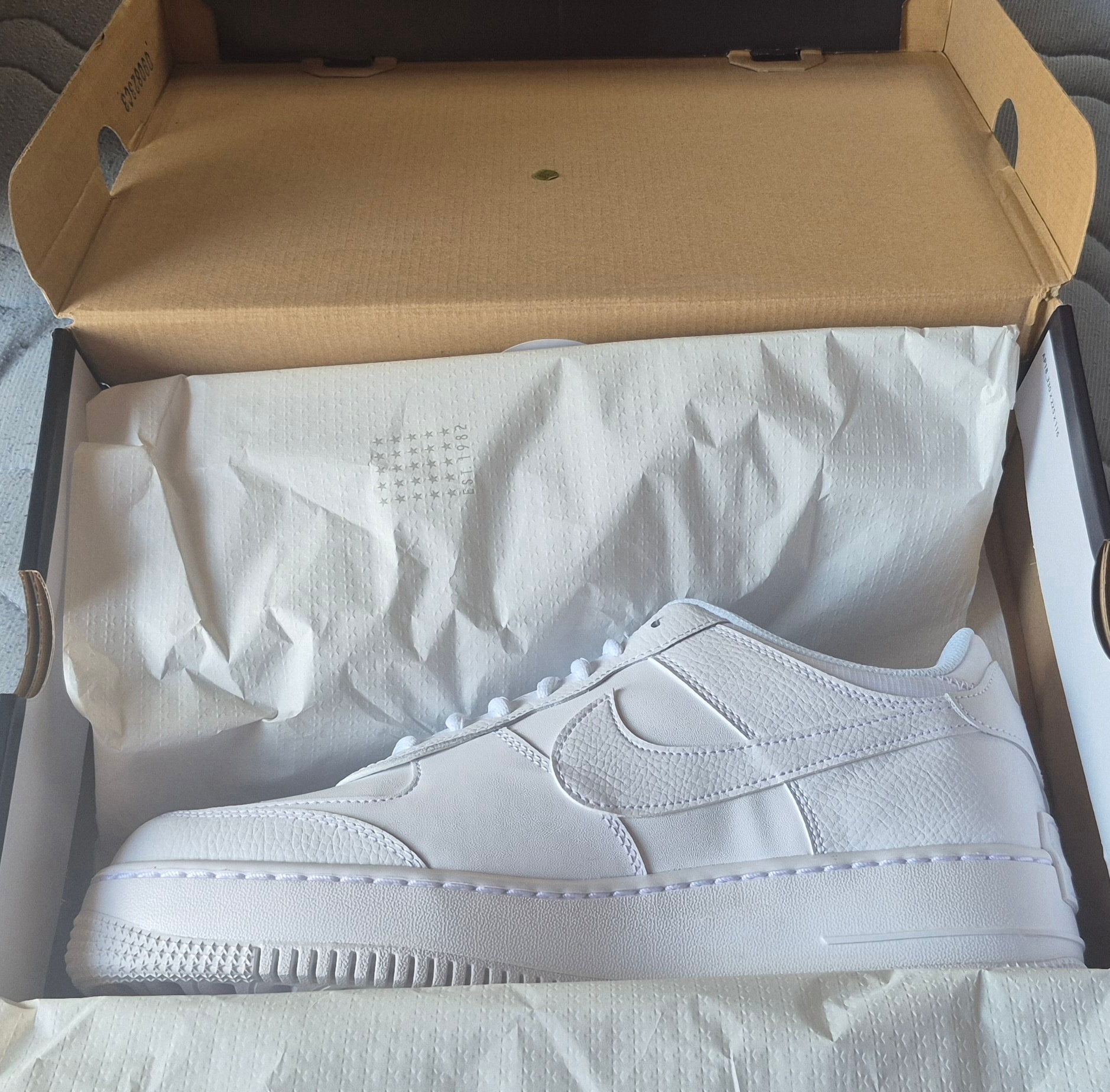 Nike Women's Air Force 1 Low Shadow "Triple White"