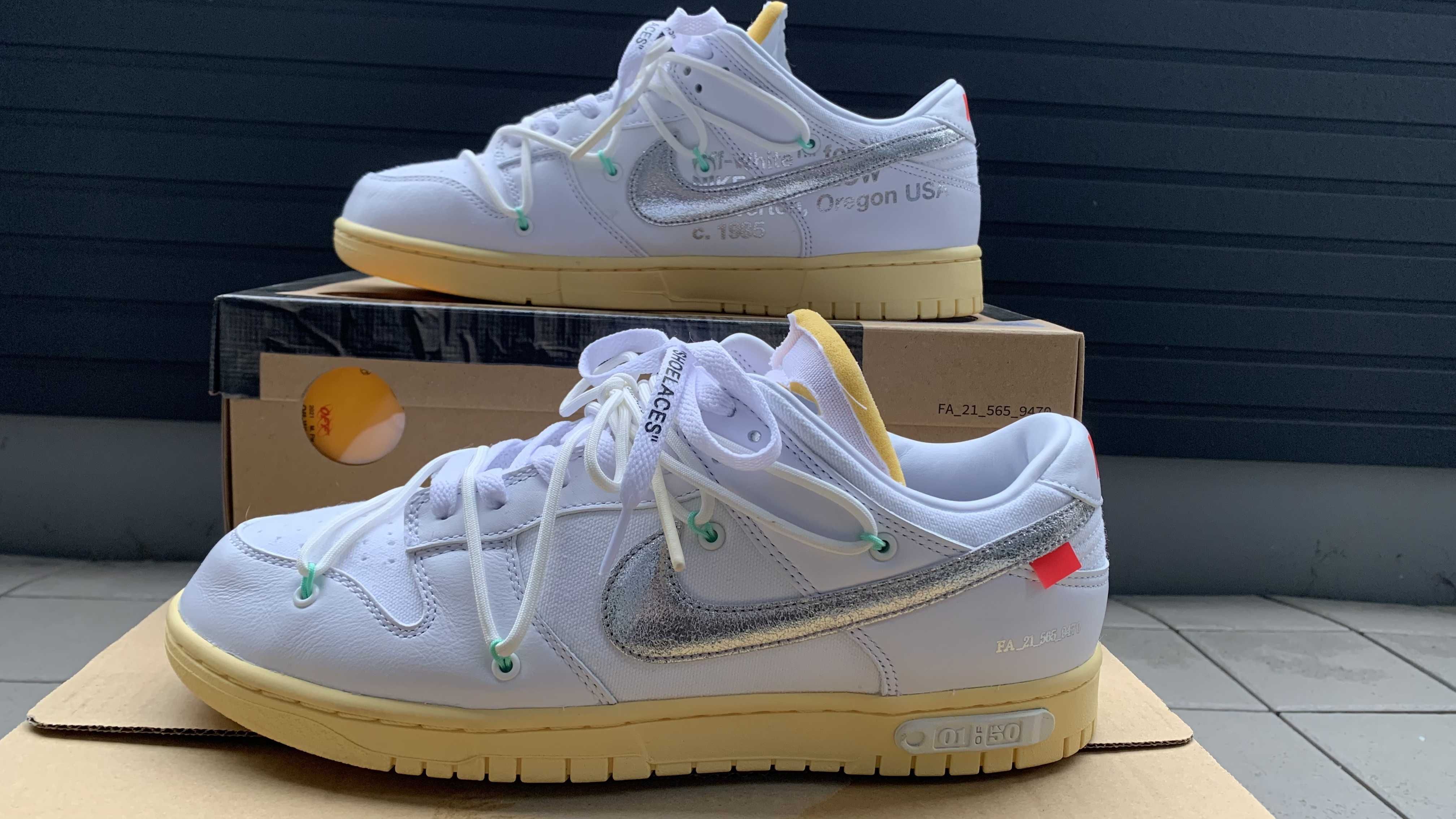 Off-White × Nike Dunk Low 1 of 50 "Lot.1"