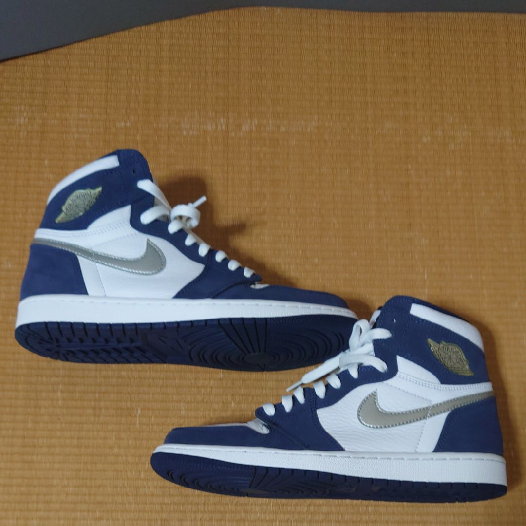 Nike Air Jordan 1 High OG CO.JP "White/Midnight Navy" (2020)(ブリーフケースなし)
