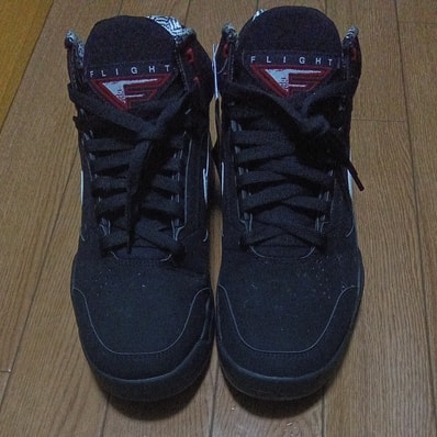 Nike Air Flight Lite Mid "Black/White/Varsity Red"