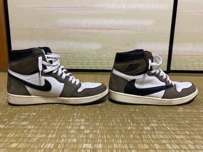 Travis Scott × Nike Air Jordan 1 Retro High OG TS SP "Sail/Dark Mocha"