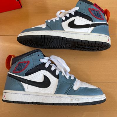 FACETASM × Nike Air Jordan 1 Mid "White/Navy"