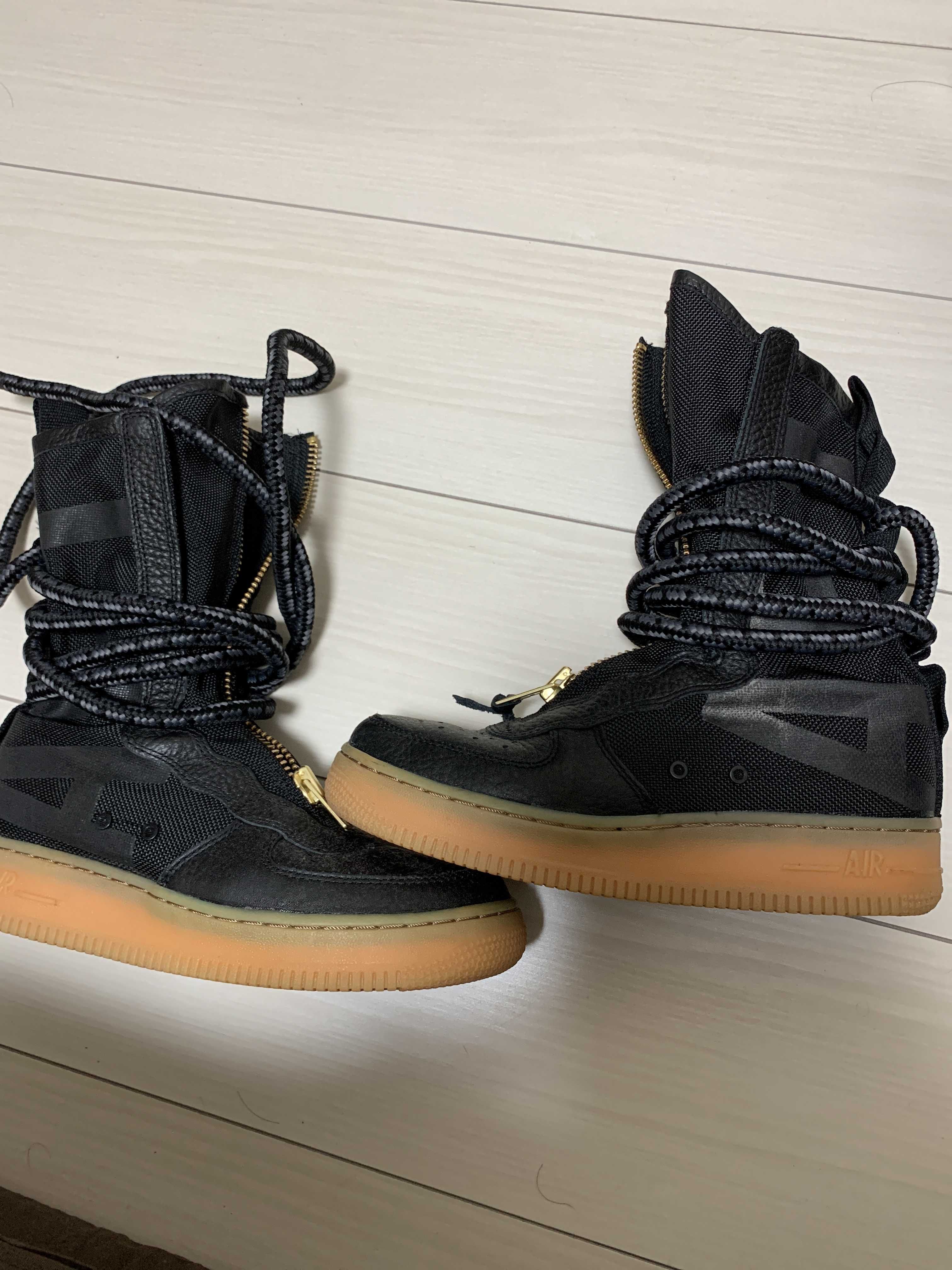 Nike Women's SF Air Force 1 High "Black Gum"