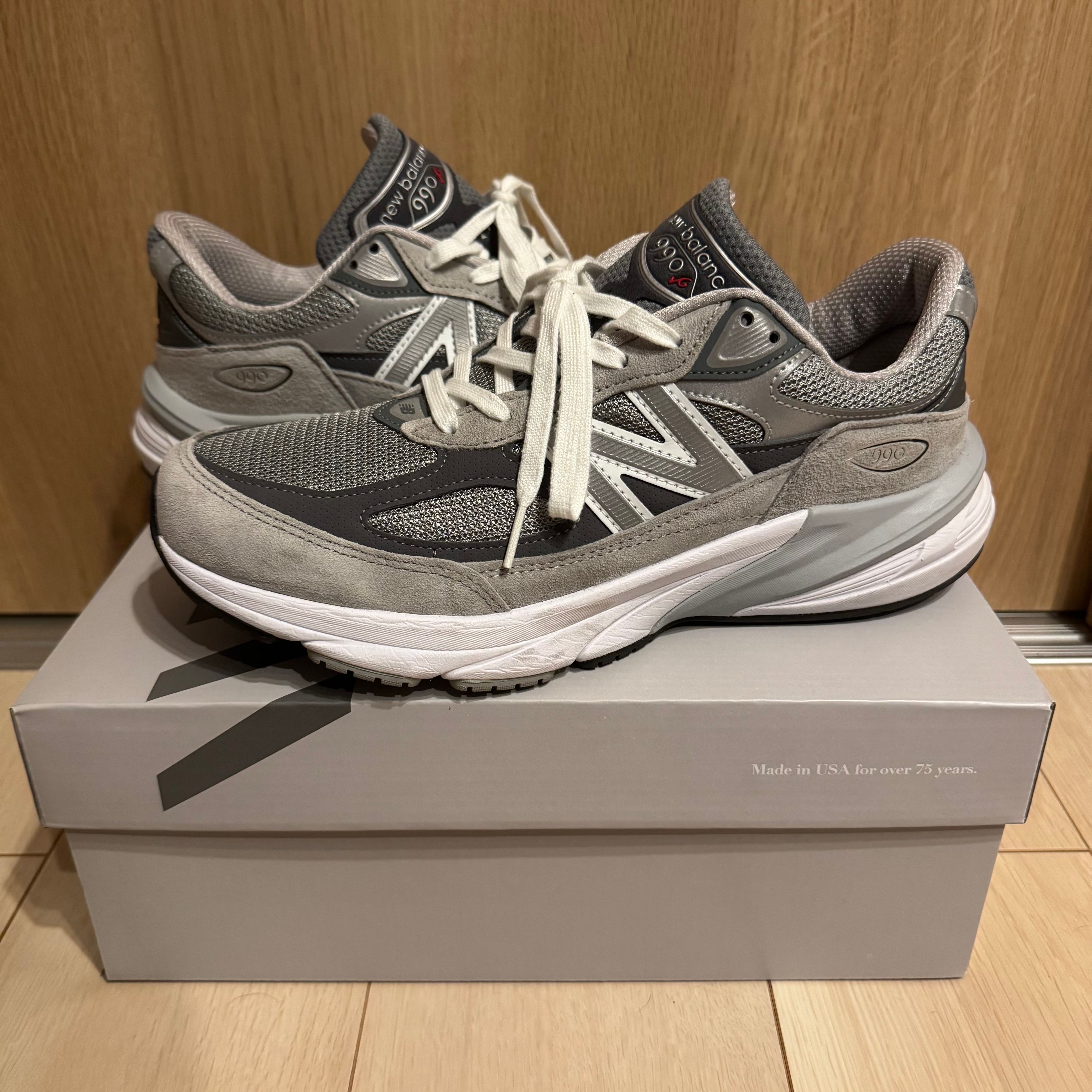 New Balance 990V6 "Gray" (Heel Logo NB)