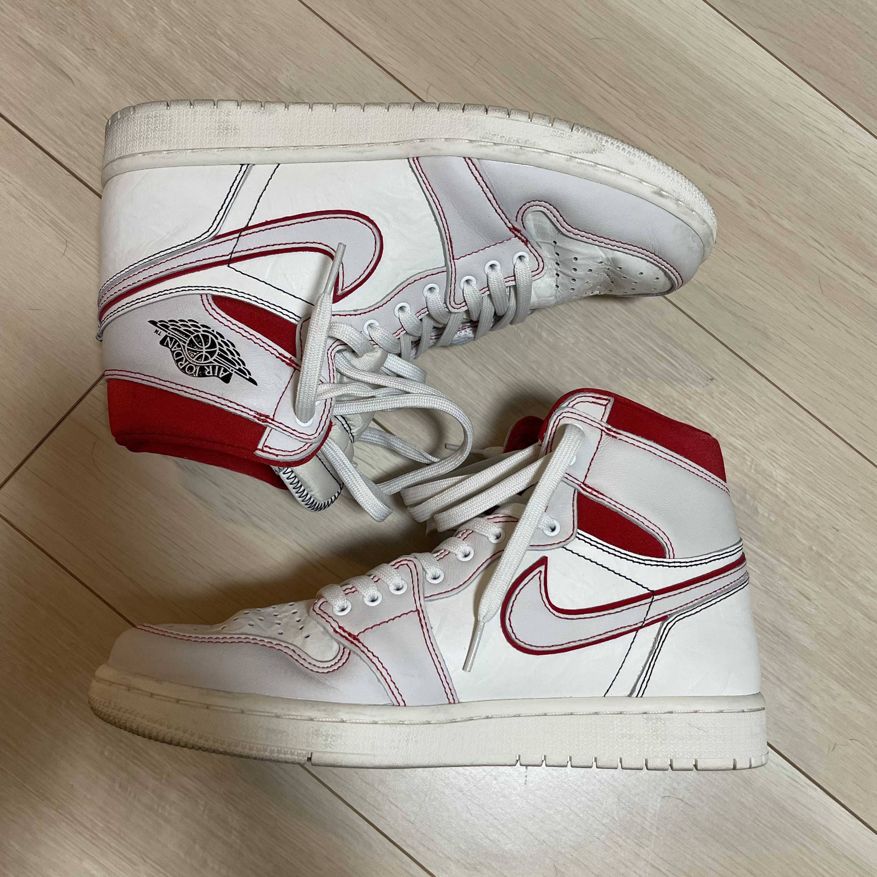 Nike Air Jordan 1 Retro High OG "Sail/University Red"     