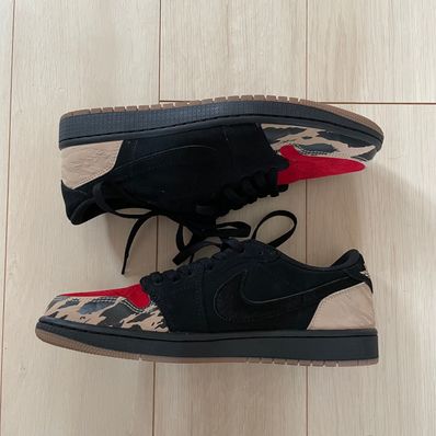 Sole Fly × Nike Air Jordan 1 Low "Black and Sport Red"
