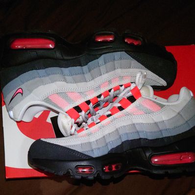 Nike Air Max 95 "White/Solar Red"