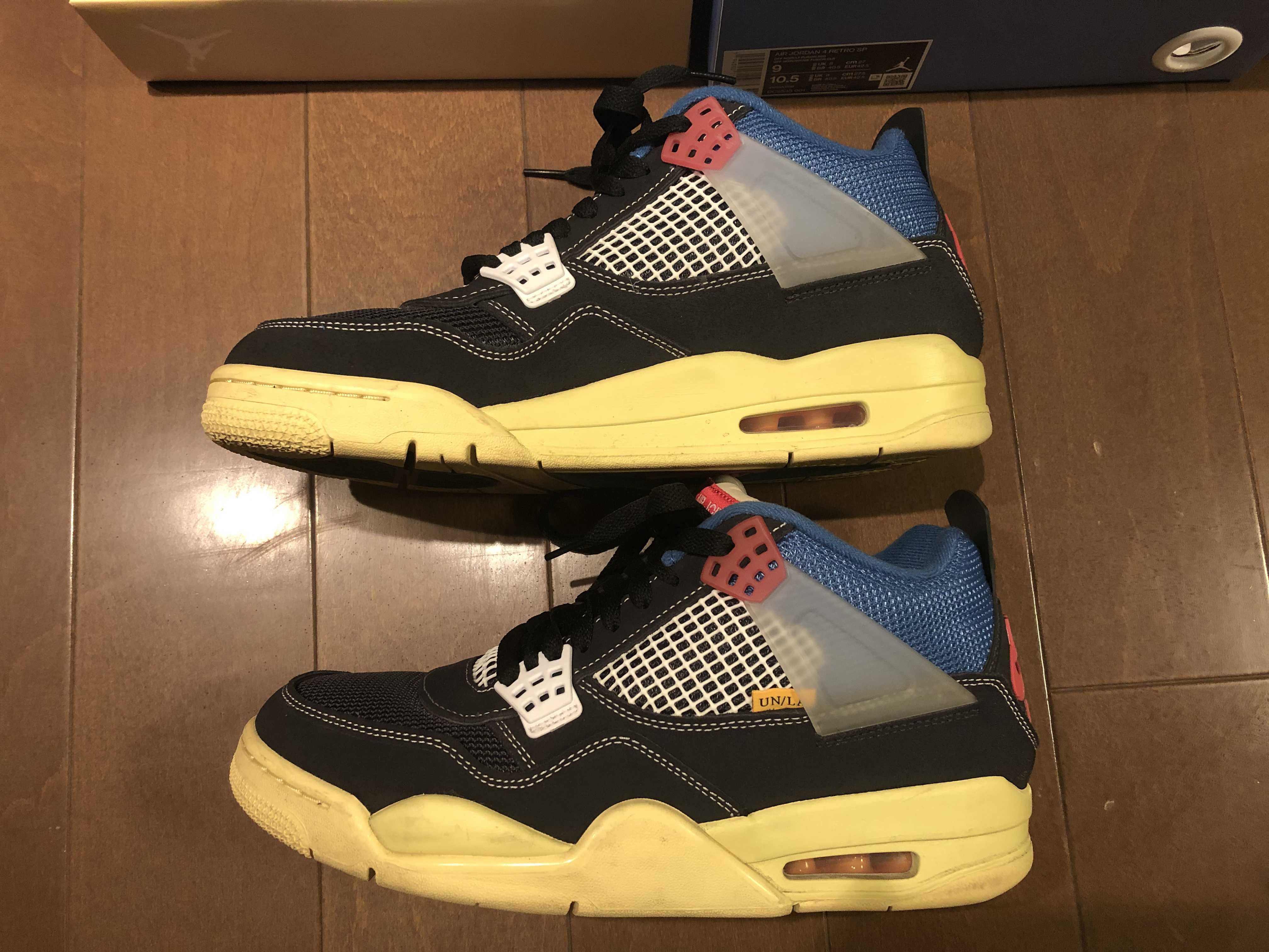 UNION × NIKE AIR JORDAN 4 "OFF NOIR"