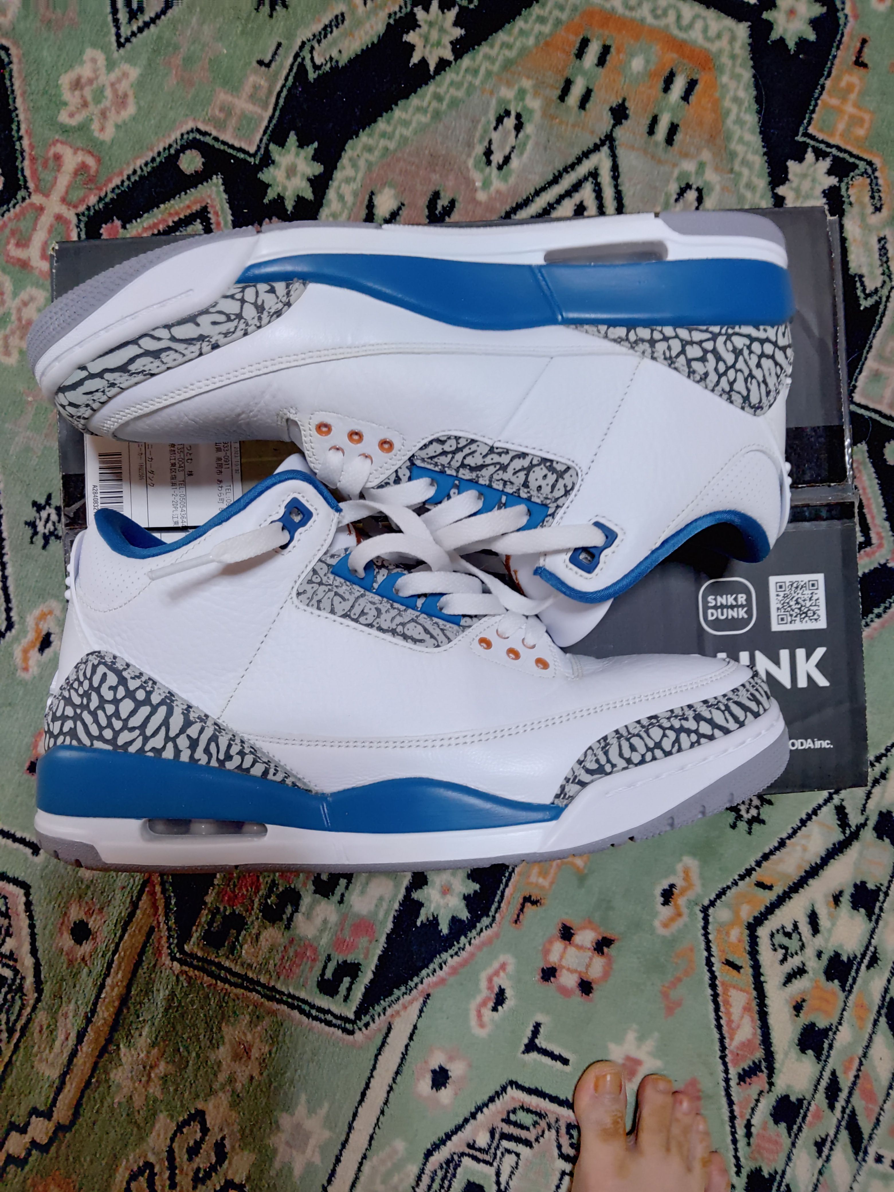 Nike Air Jordan 3 Retro "True Blue and Copper"