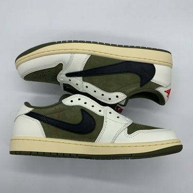 Travis Scott × Nike Air Jordan 1 Low OG SP "Reverse Olive"