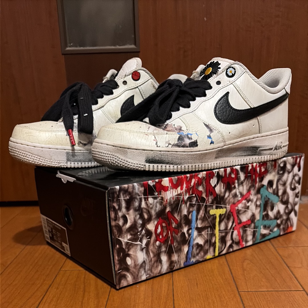 PEACEMINUSONE × Nike Air Force 1 Low "Para-noise/White/Black" / G-DRAGON