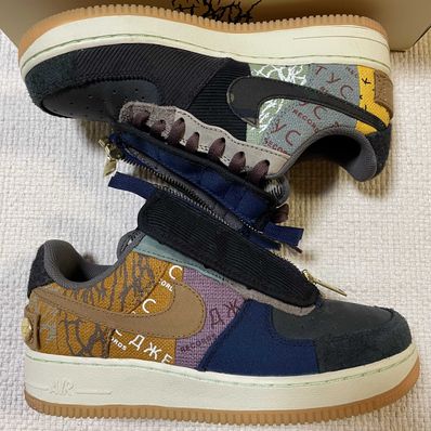 Travis Scott × Nike Air Force 1 Low Cactus Jack "Multi Color"