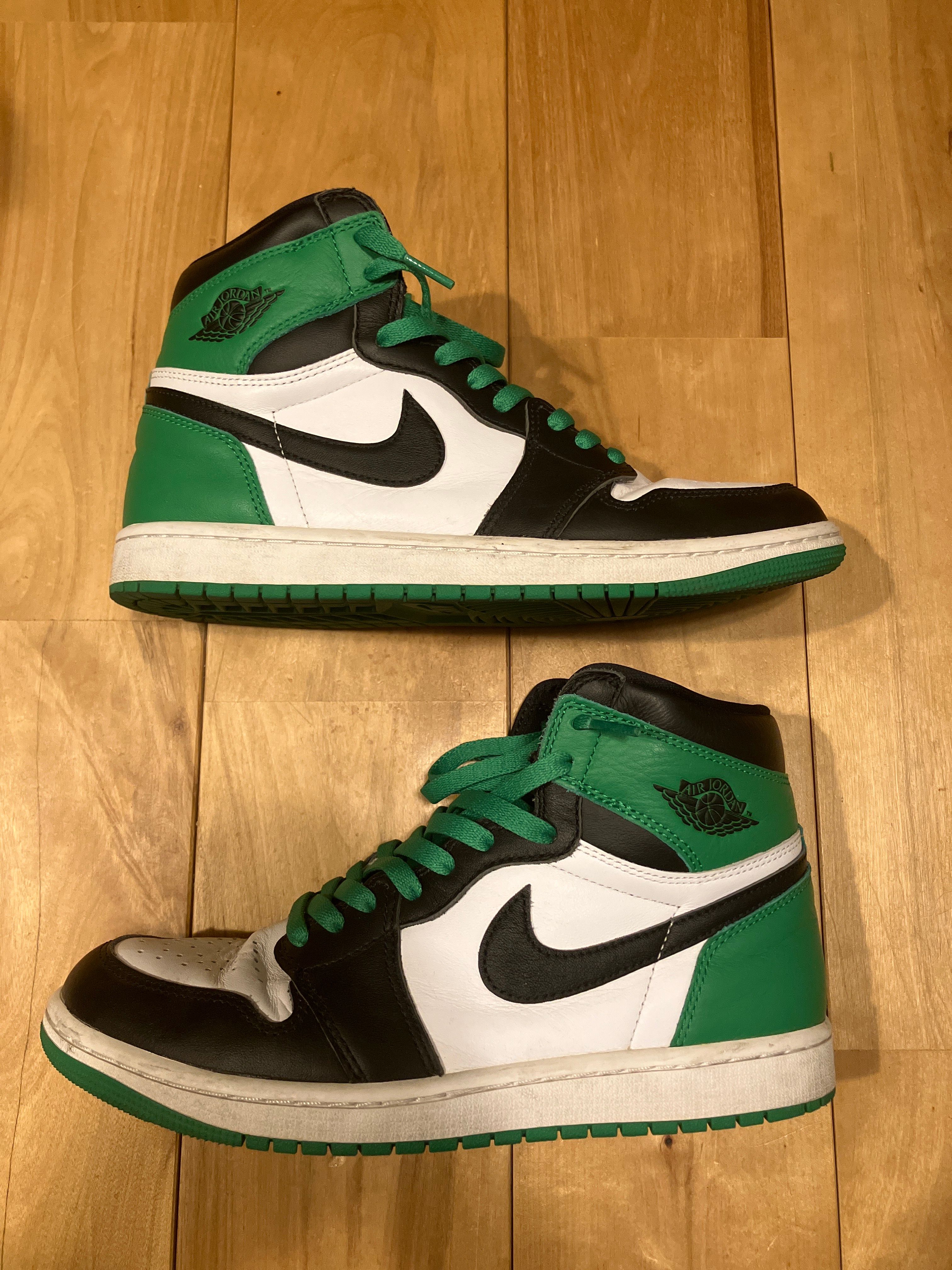 Nike Air Jordan 1 Retro High OG "Celtics/Black and Lucky Green" (2023)