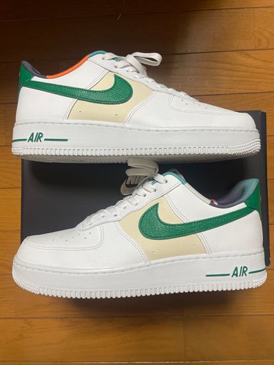 Nike Air Force 1 Low ’07 LV8 EMB "White and Malachite"