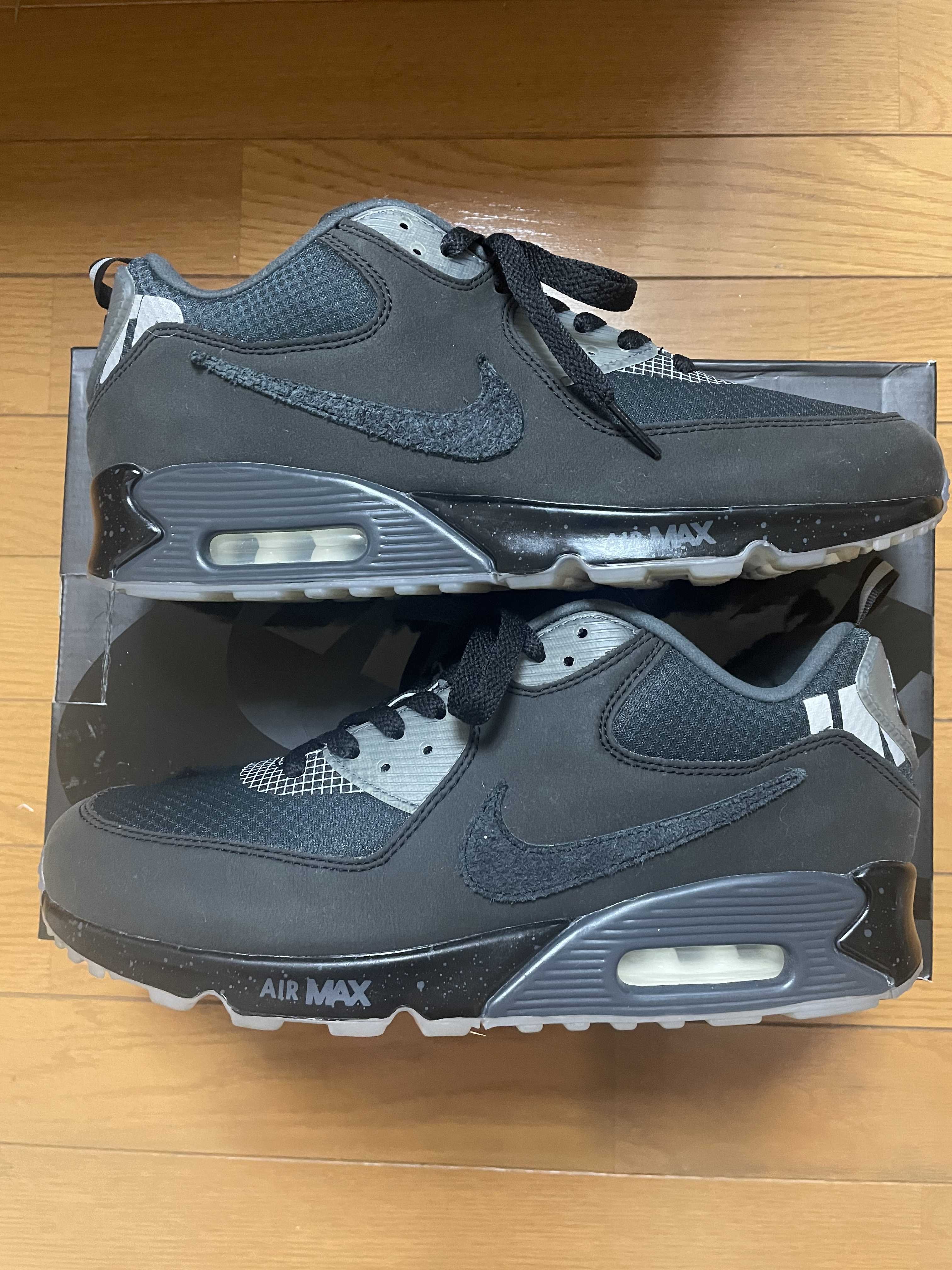 UNDEFEATED × Nike Air Max 90 "Black/Rush Pink"