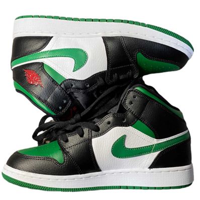 NIKE AIR JORDAN 1 MID GREEN TOE (GS)の新品/中古フリマ(通販)|スニダン